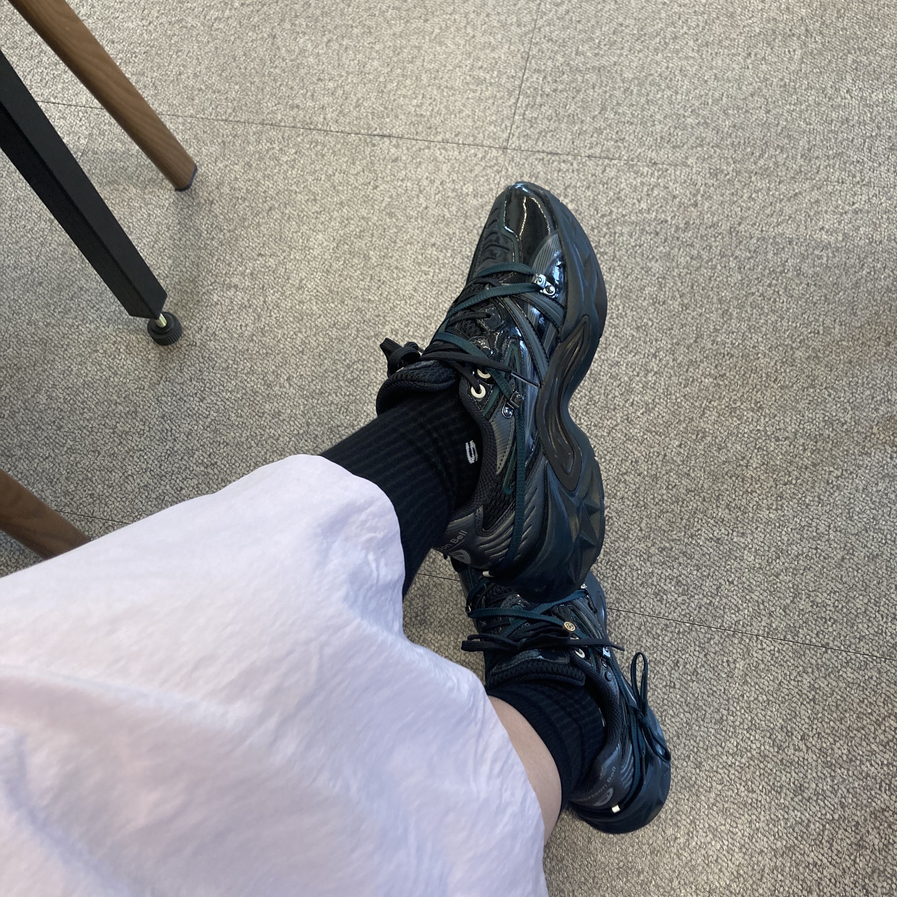 Asics x Andersson Bell HN2-S Protoblast Black 착용 스타일