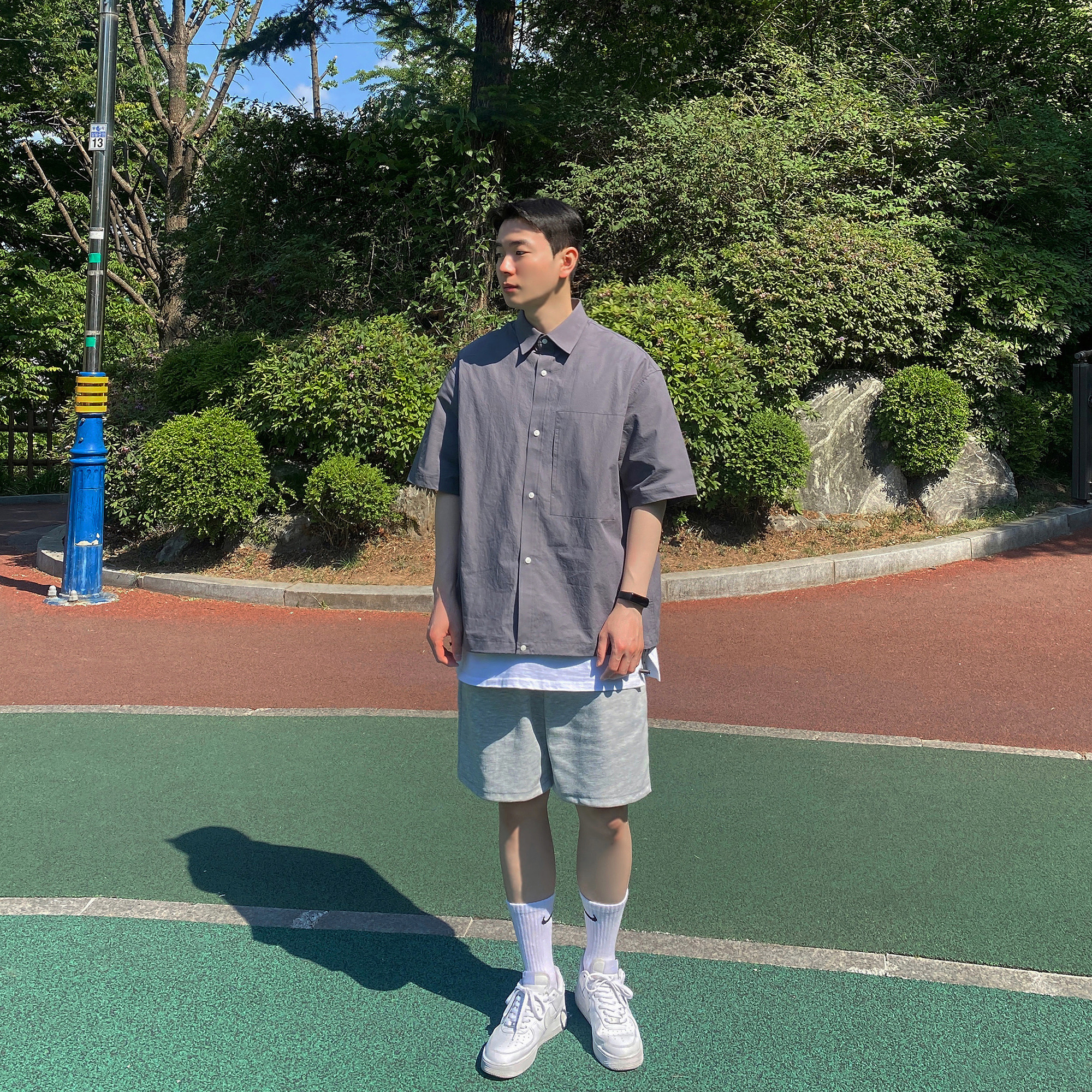 Nike Air Force 1 '07 Low White 착용 스타일