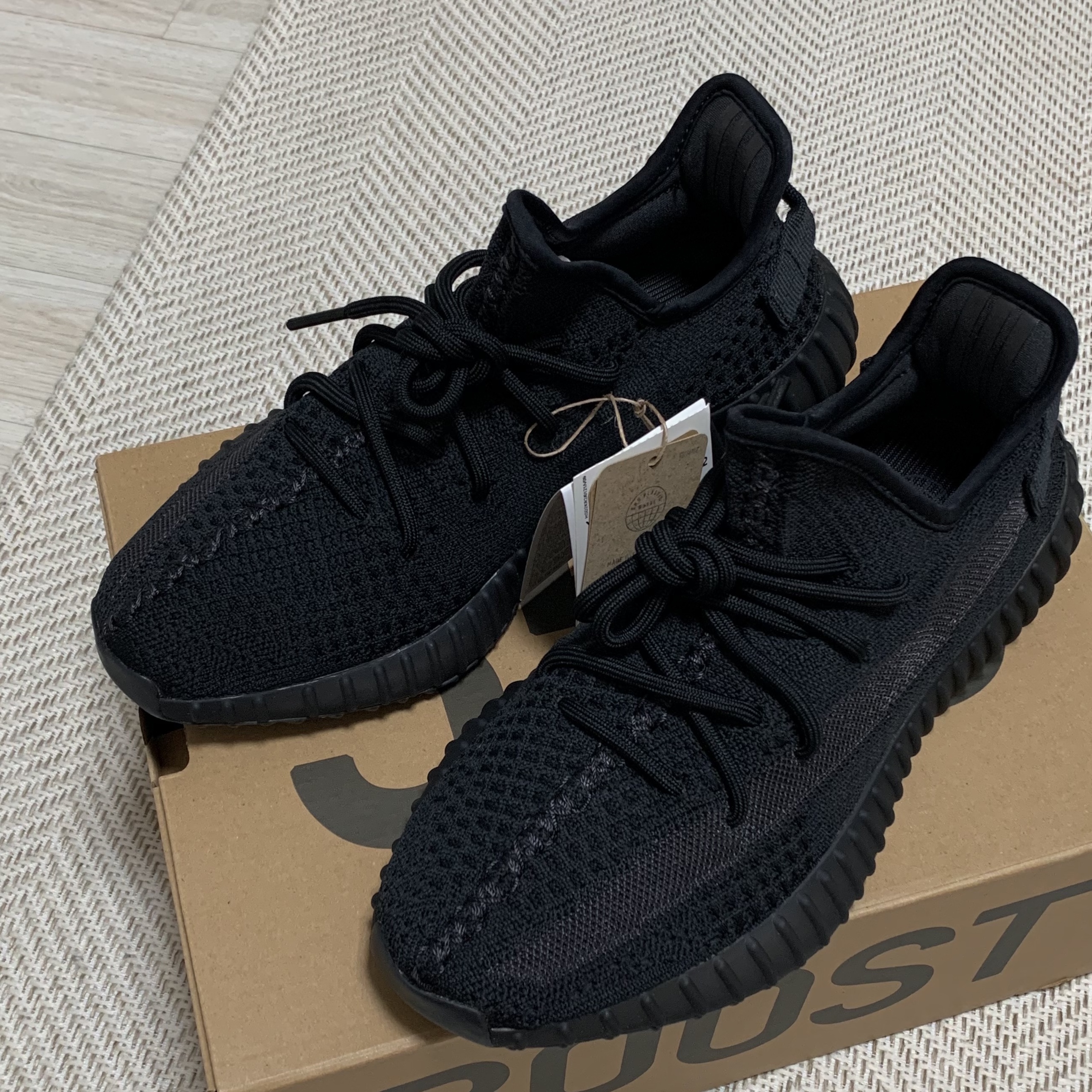 Adidas Yeezy Boost 350 V2 Onyx 착용 스타일