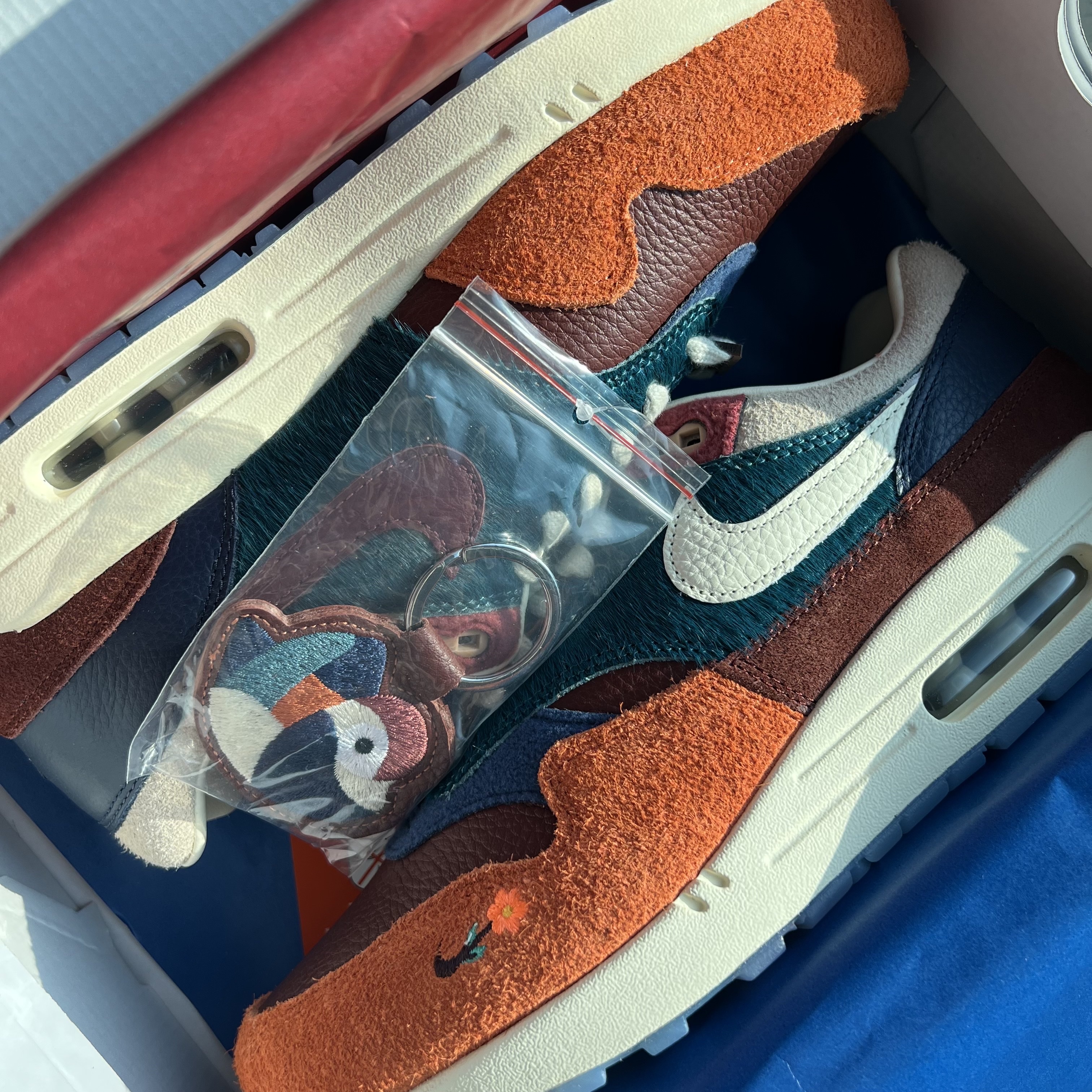 Nike x Kasina Air Max 1 SP Won-Ang Orange 착용 스타일