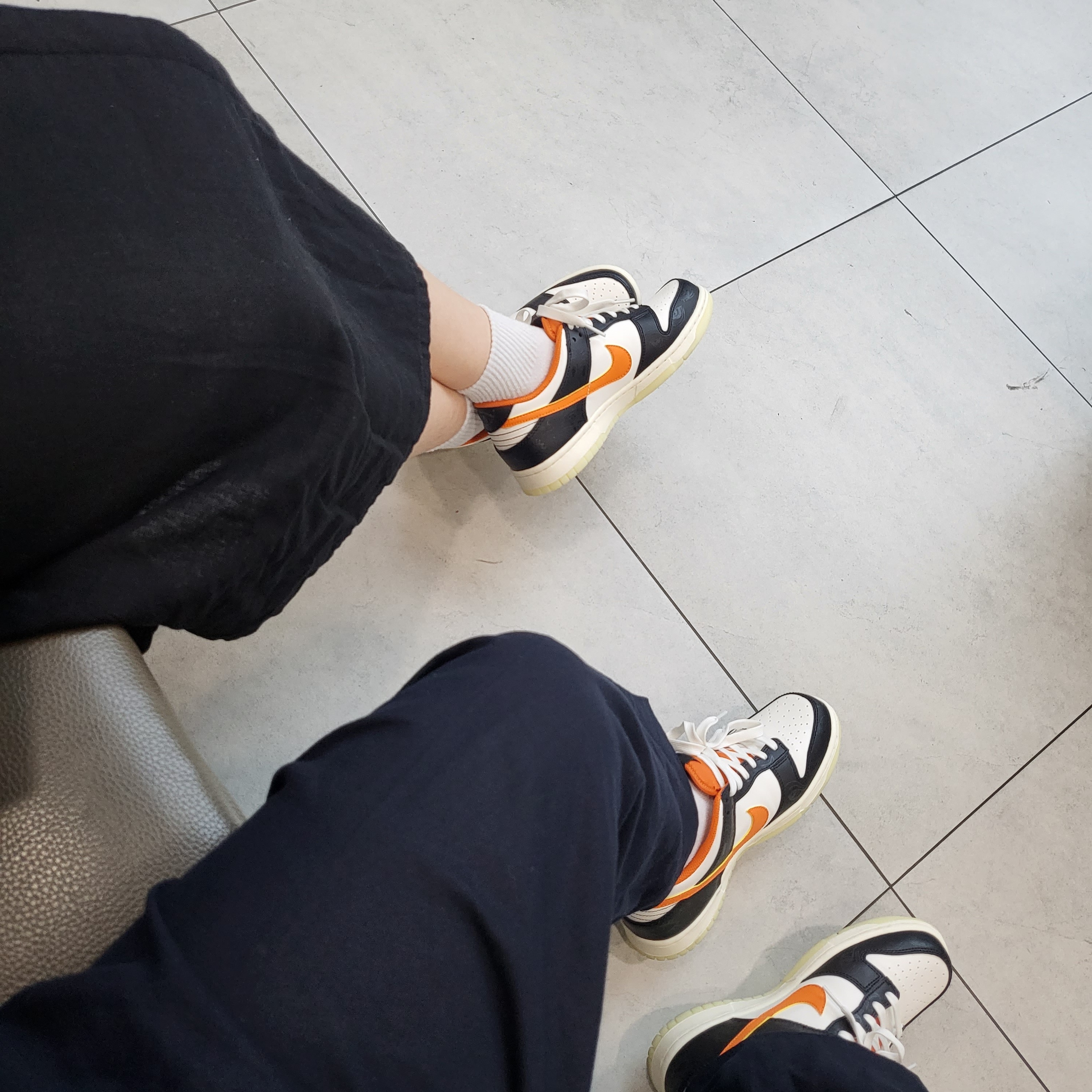 (GS) Nike Dunk Low PRM Halloween 착용 스타일