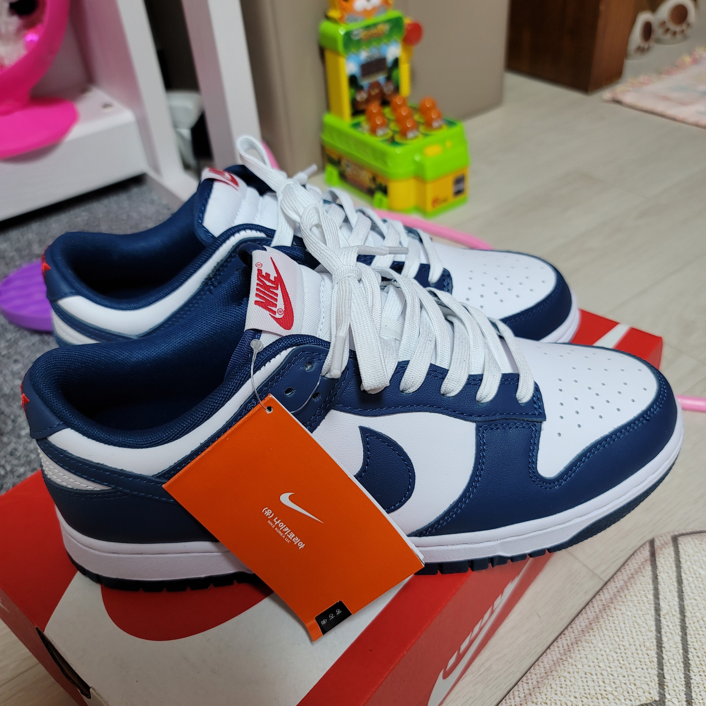 Nike Dunk Low Retro Valerian Blue 착용 스타일 - 3