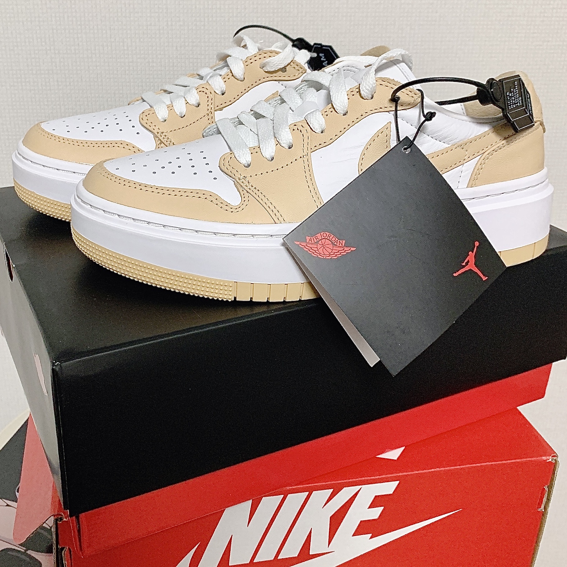 (W) Jordan 1 Elevate Low White Onyx 착용 스타일