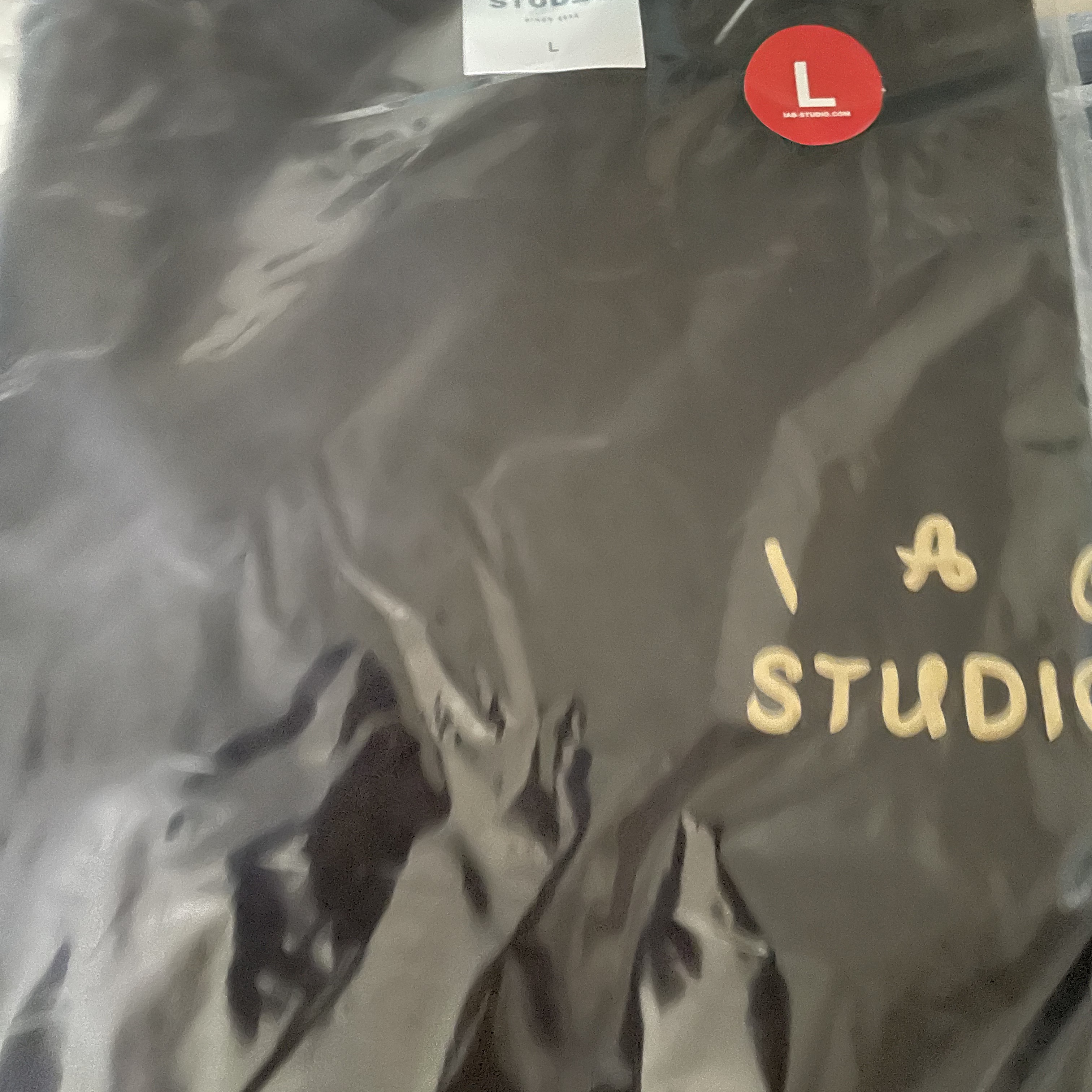 IAB Studio x Ottogi Mayonnaise 50th Anniversary T-Shirt Navy 착용 스타일