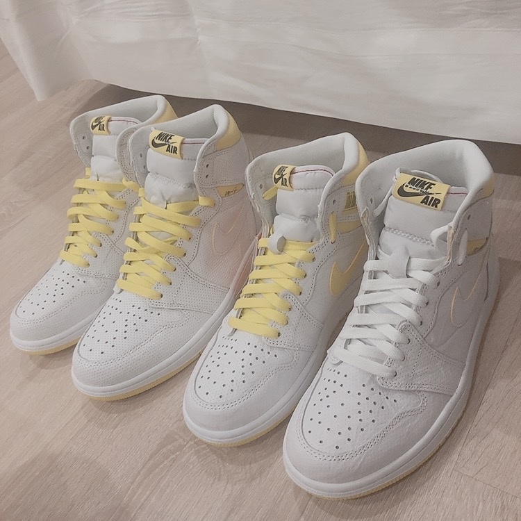 Jordan 1 Retro High OG First Class Flight, Jordan 1 Retro High OG Hyper Royal 착용 스타일 - 2