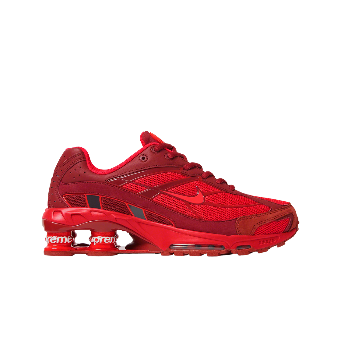나이키 x 슈프림 샥스 라이드 2 SP 레드(Nike x Supreme Shox Ride 2 SP Red)