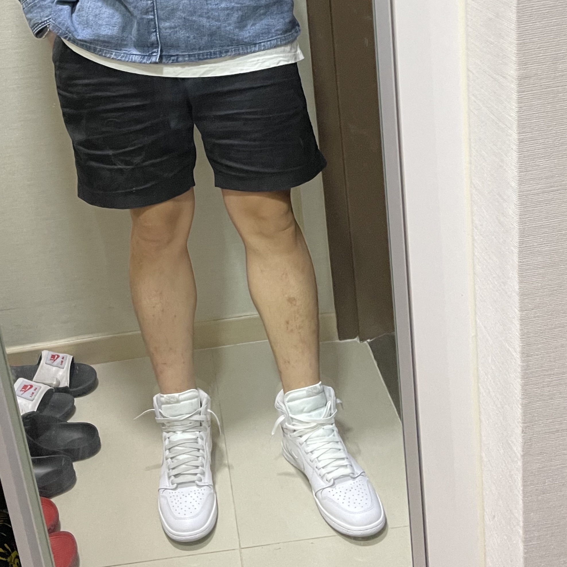 Jordan 1 High 85 Neutral Grey 착용 스타일