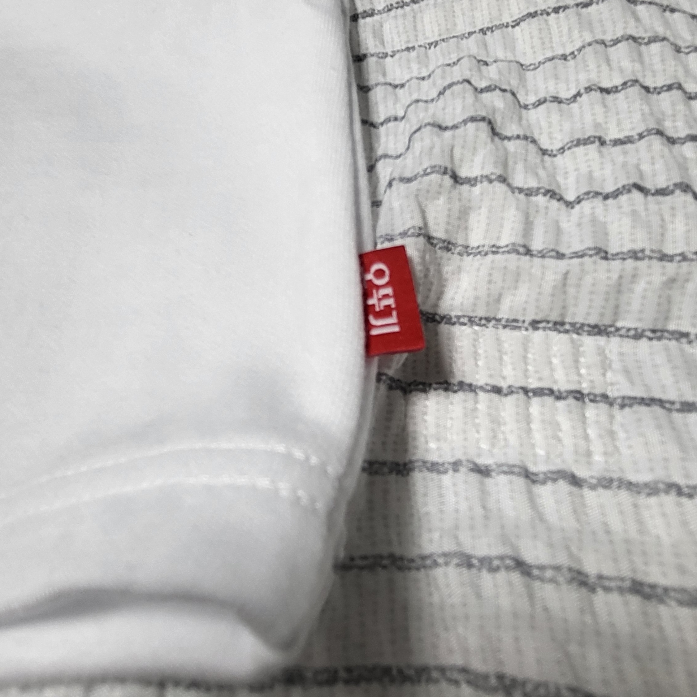 IAB Studio x Ottogi Mayonnaise 50th Anniversary T-Shirt White 착용 스타일 - 3