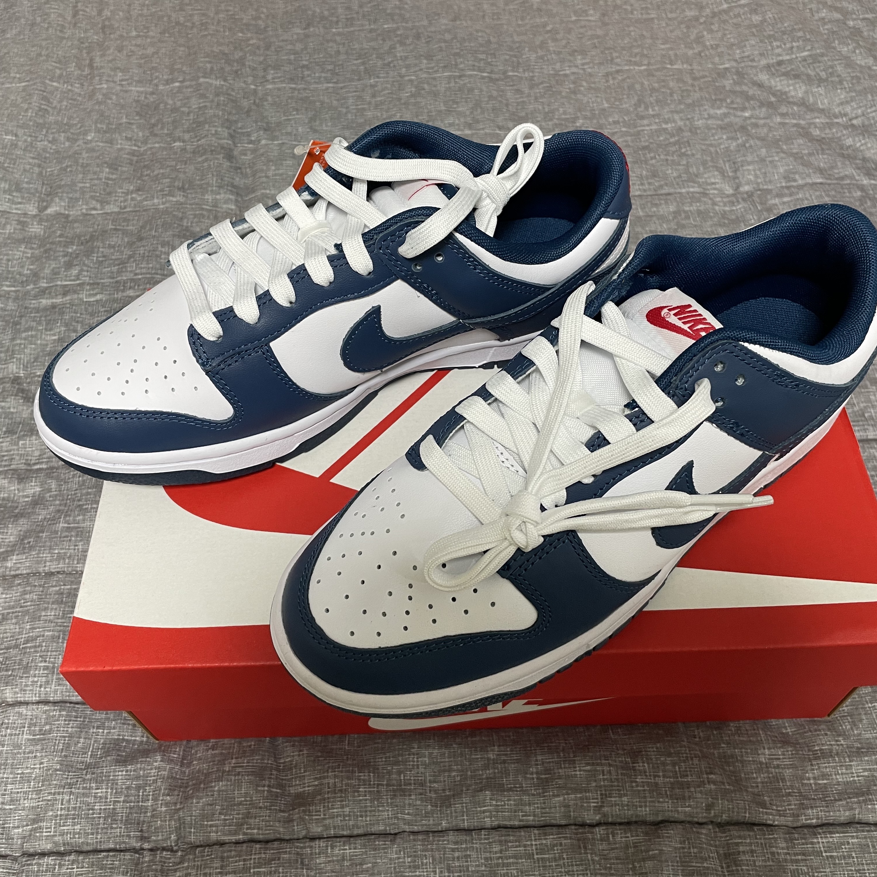 Nike Dunk Low Retro Valerian Blue 착용 스타일 - 3