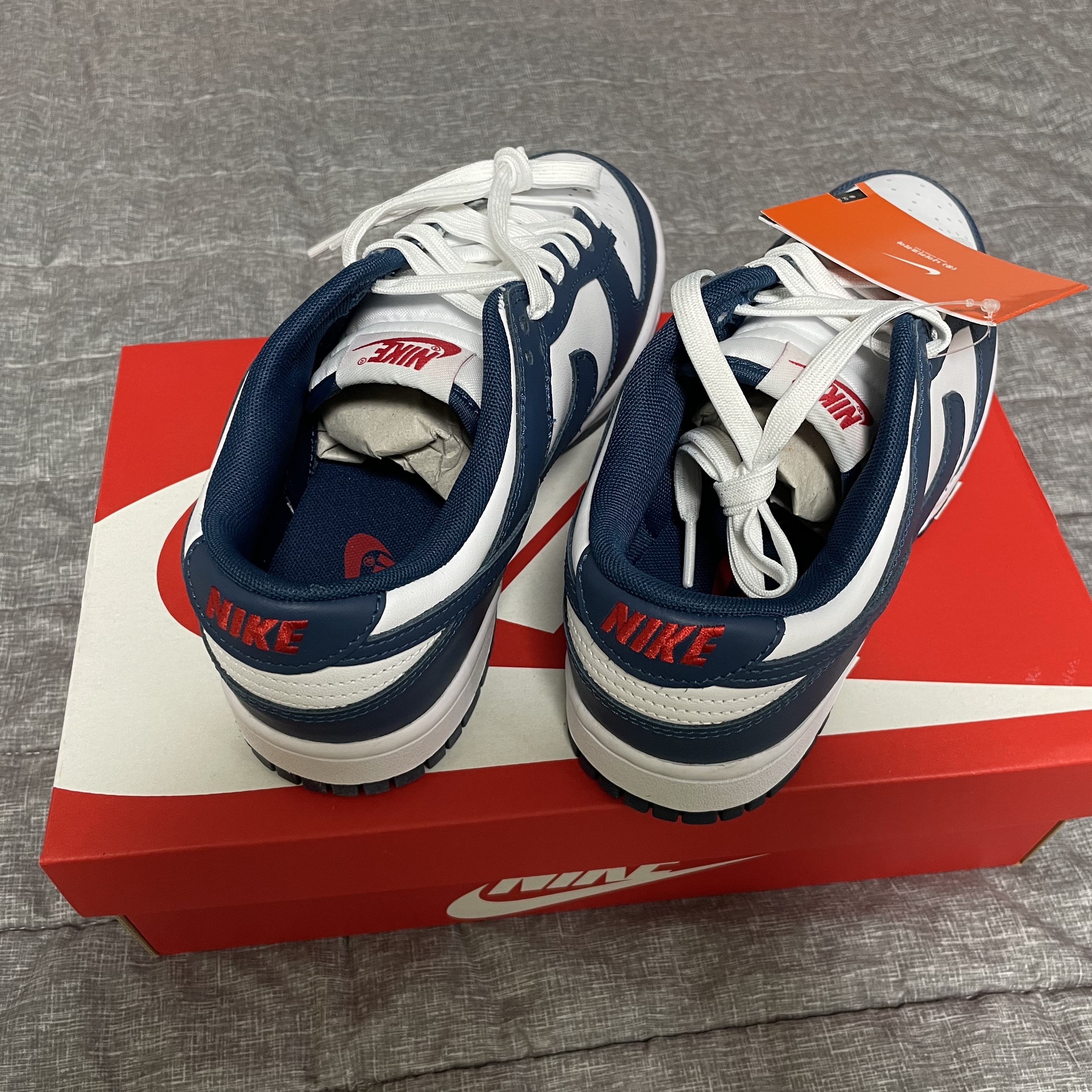 Nike Dunk Low Retro Valerian Blue 착용 스타일 - 4