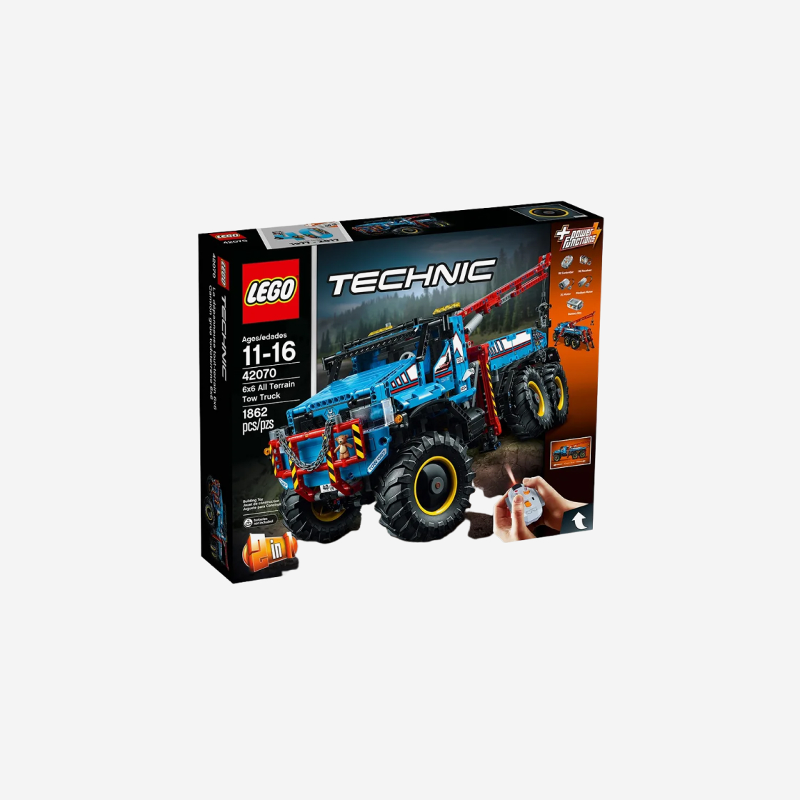레고 6x6 견인트럭 (국내 정식 발매 버전)(Lego 6x6 All Terrain Tow Truck (Korean Ver.)) - 2