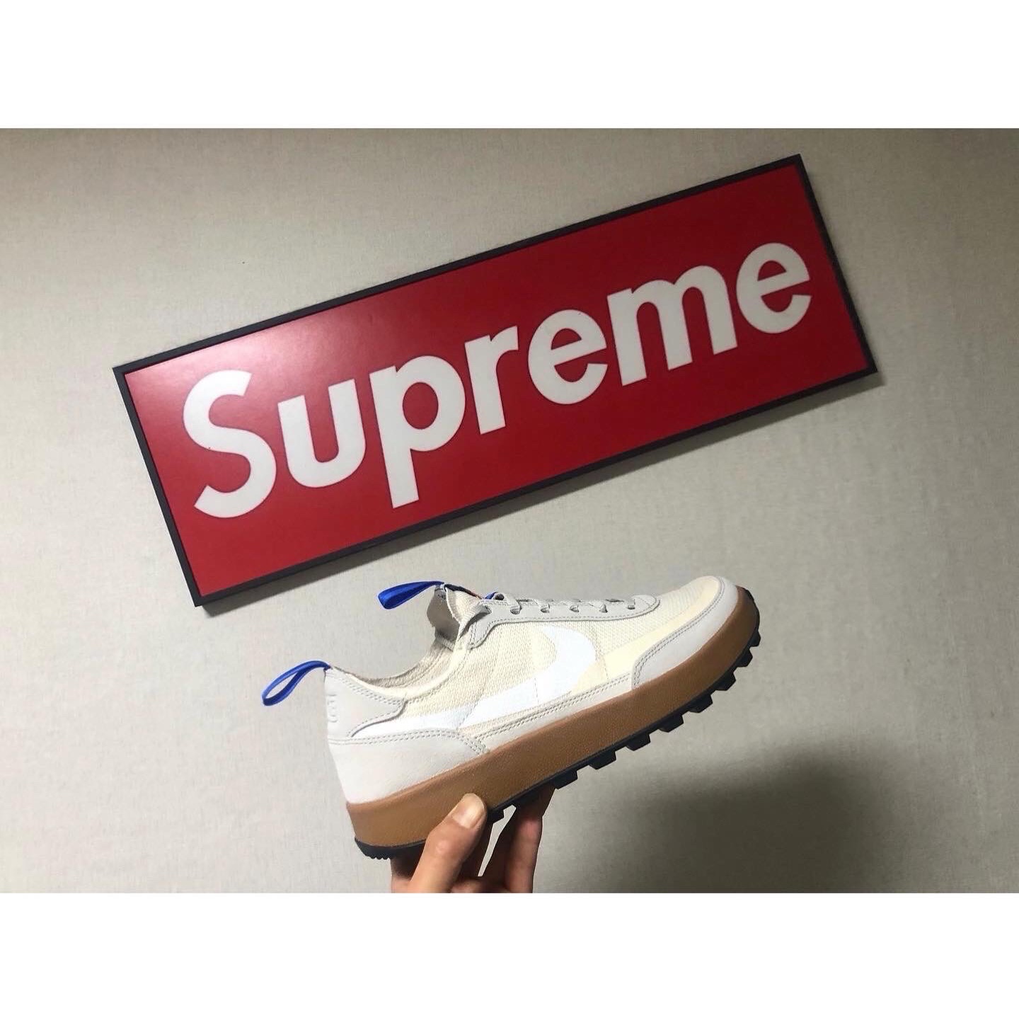 Nike x Tom Sachs General Purpose Shoe Light Cream 착용 스타일