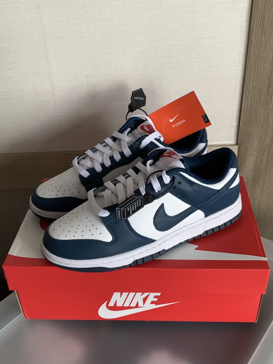 Nike Dunk Low Retro Valerian Blue 착용 스타일 - 3