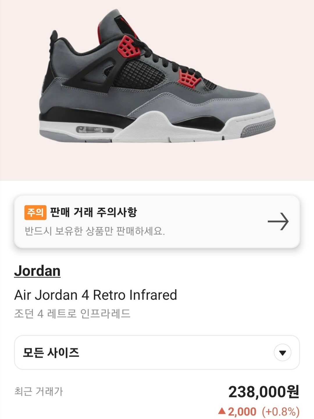 Jordan 4 Retro Infrared, Jordan 4 Retro Cool Grey 2019 착용 스타일 - 3