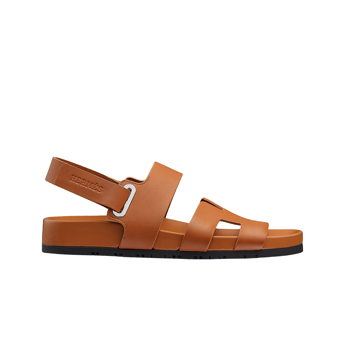 (W) 에르메스 타카라 샌들 카프스킨 & 골드((W) Hermes Takara Sandal Calfskin & Gold) - 1