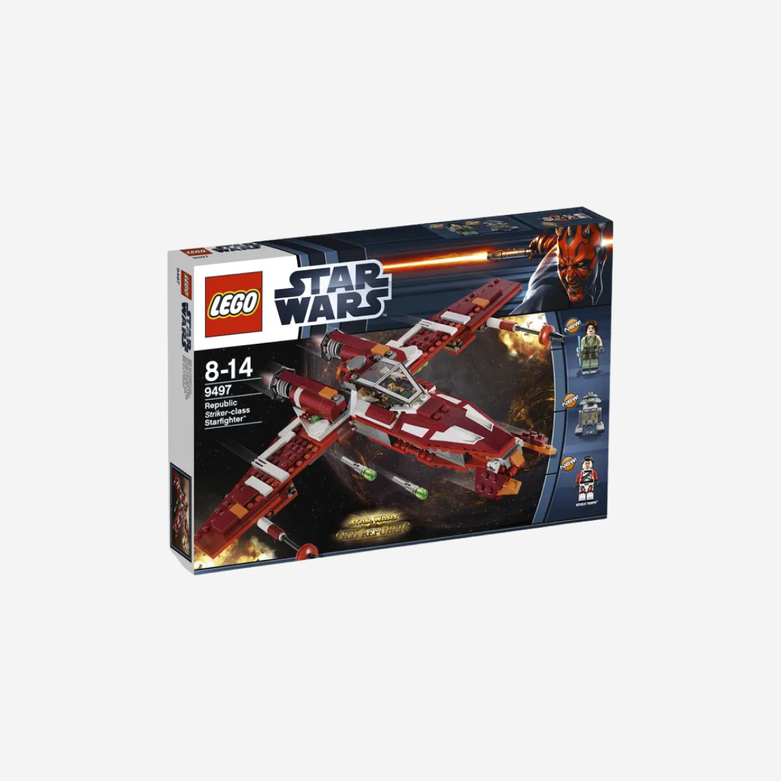 레고 스타워즈 리퍼블릭 스트라이커 클래스 스타파이터(Lego Star Wars Republic Striker-class Starfighter) - 2
