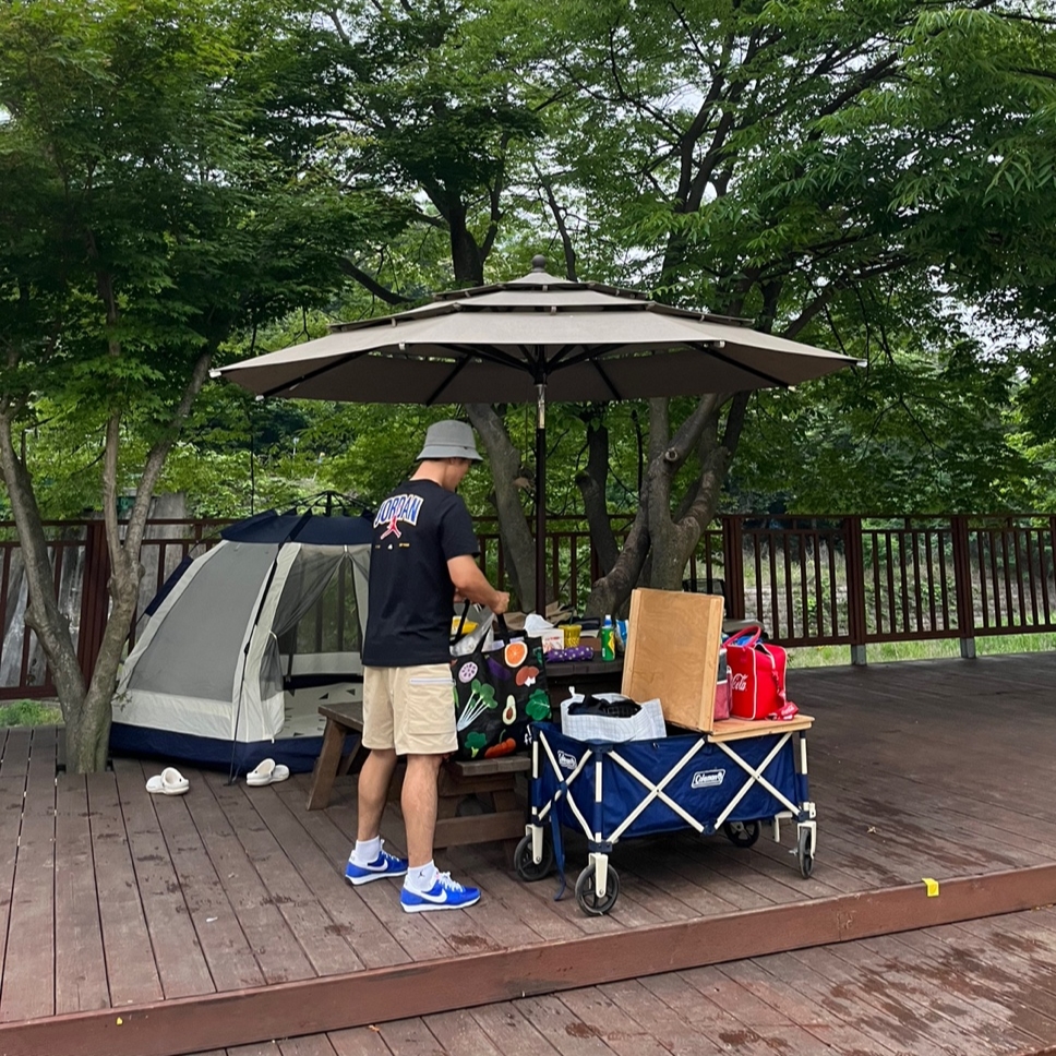 Nike Challenger OG Racer Blue 착용 스타일