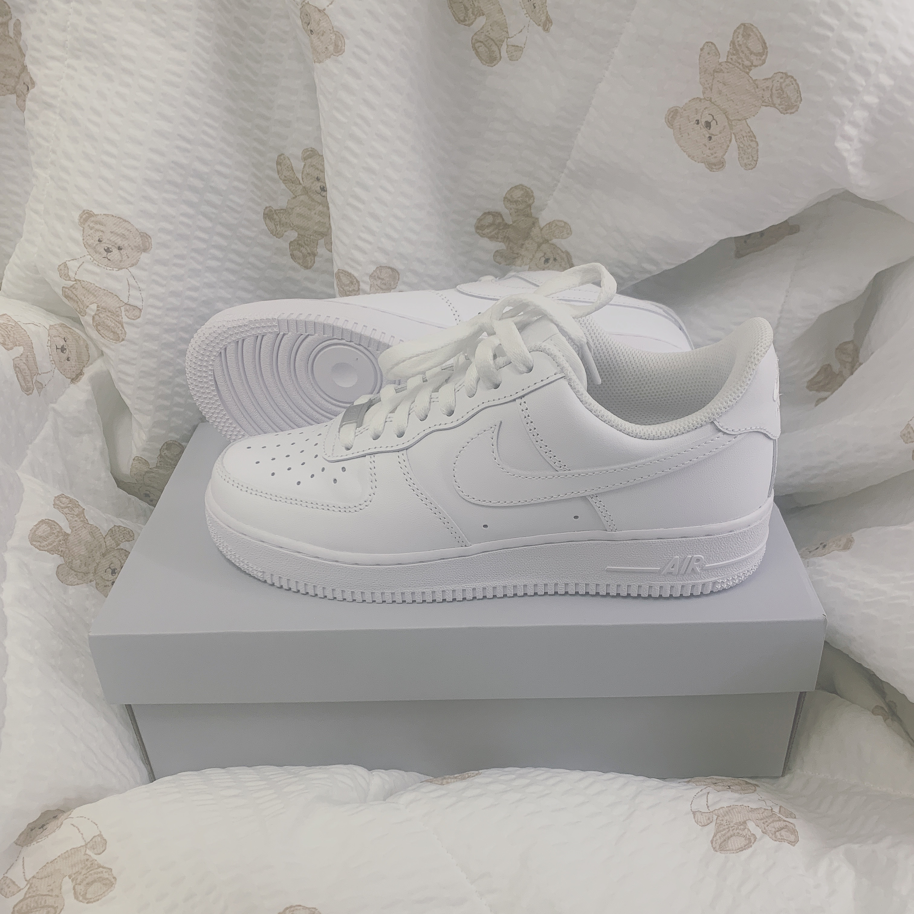 Nike Air Force 1 '07 Low White 착용 스타일