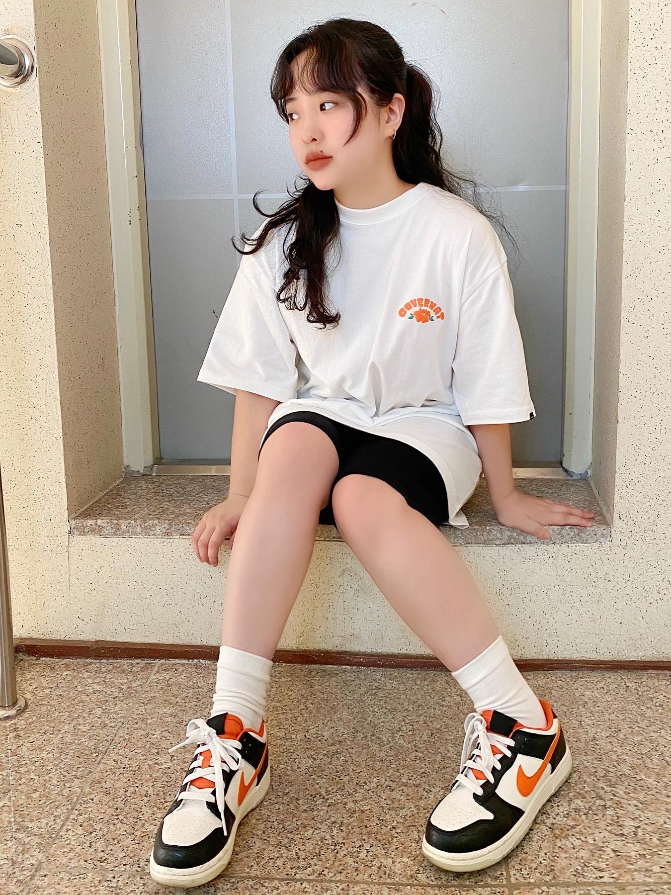 (GS) Nike Dunk Low PRM Halloween, (PS) Nike Dunk Low PRM Halloween 착용 스타일 - 2