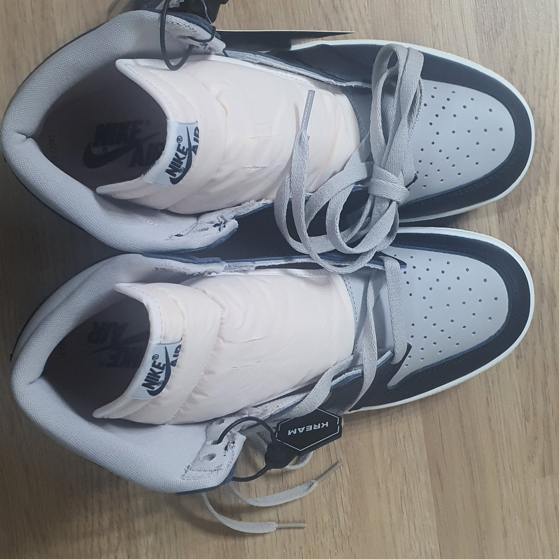 Jordan 1 High 85 College Navy 착용 스타일 - 2