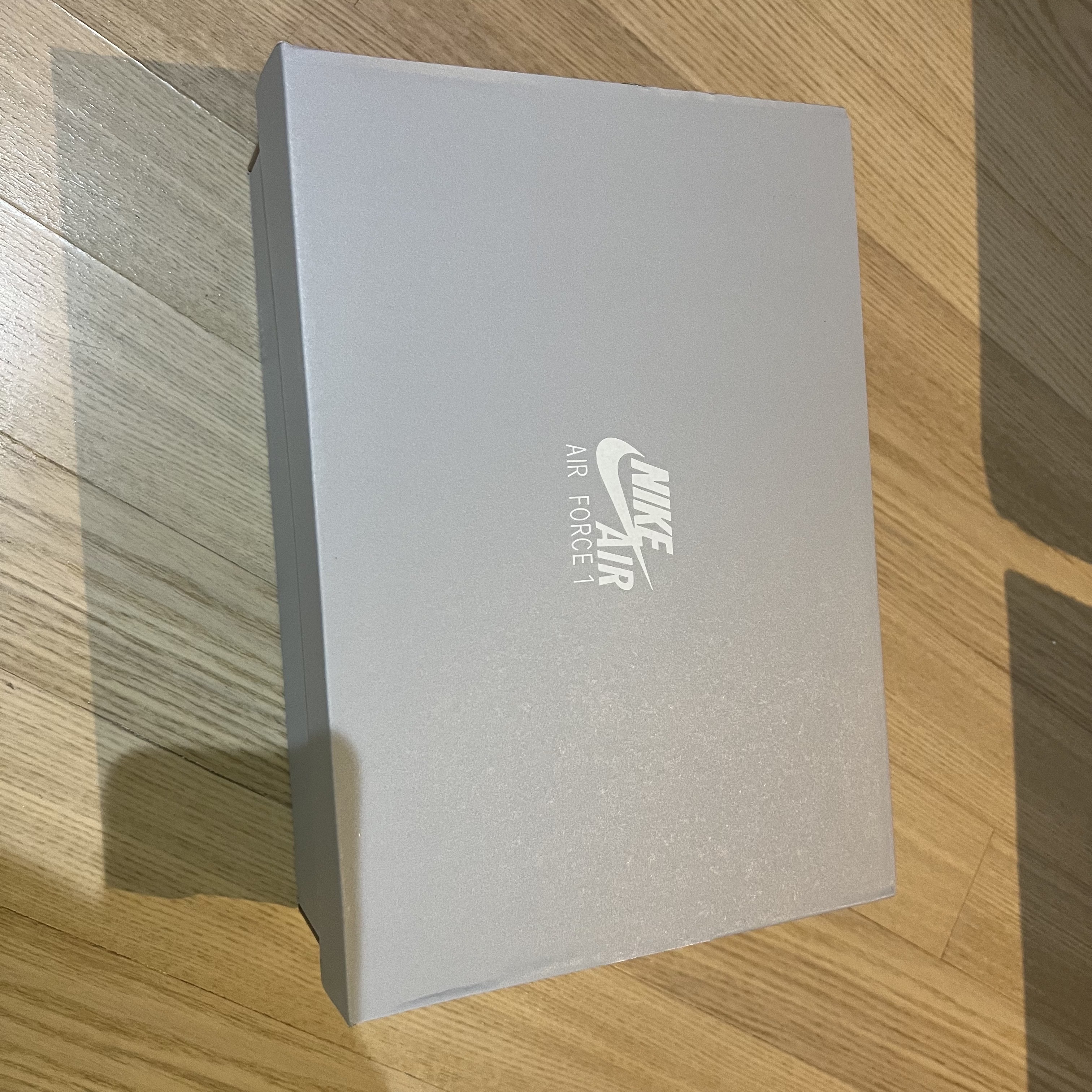 (GS) Nike Air Force 1 LE White 착용 스타일 - 2