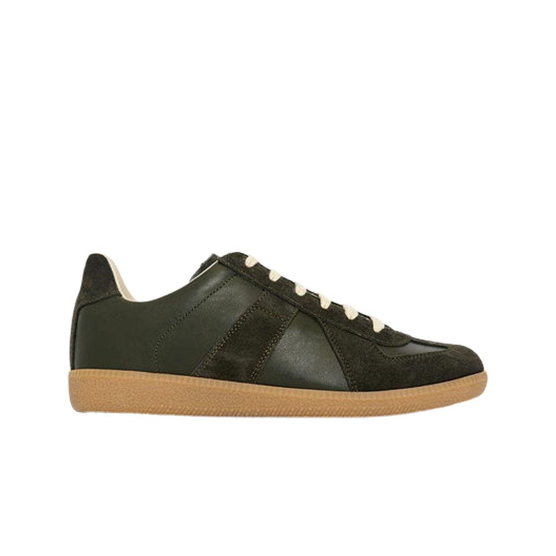 (W) 메종 마르지엘라 카프스킨 레플리카 스니커즈 브라운((W) Maison Margiela Calfskin Replica Sneakers Brown) - 1