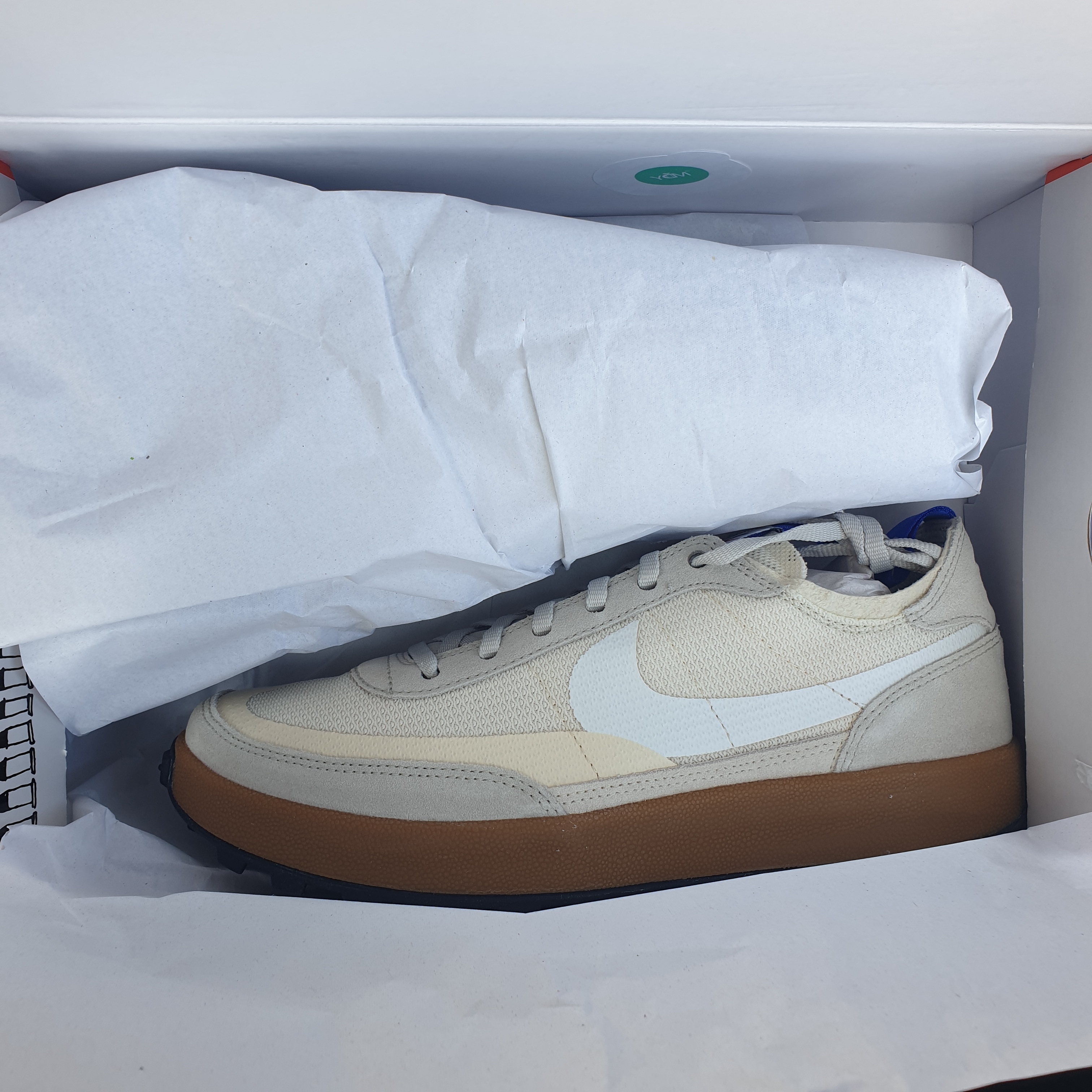 Nike x Tom Sachs General Purpose Shoe Light Cream 착용 스타일 - 2