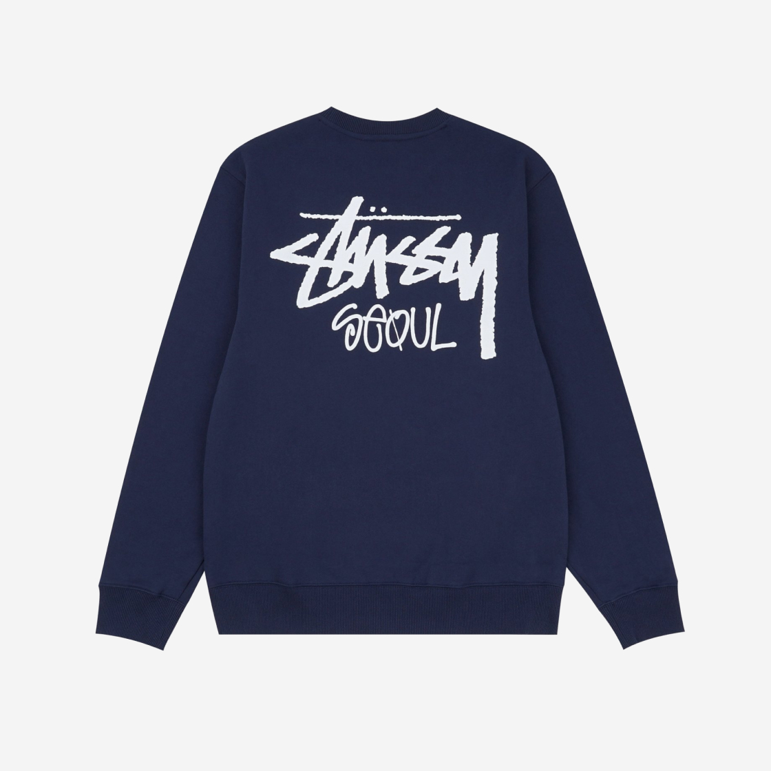 스투시 스탁 서울 롱슬리브 티셔츠 화이트 2023 | Stussy | KREAM