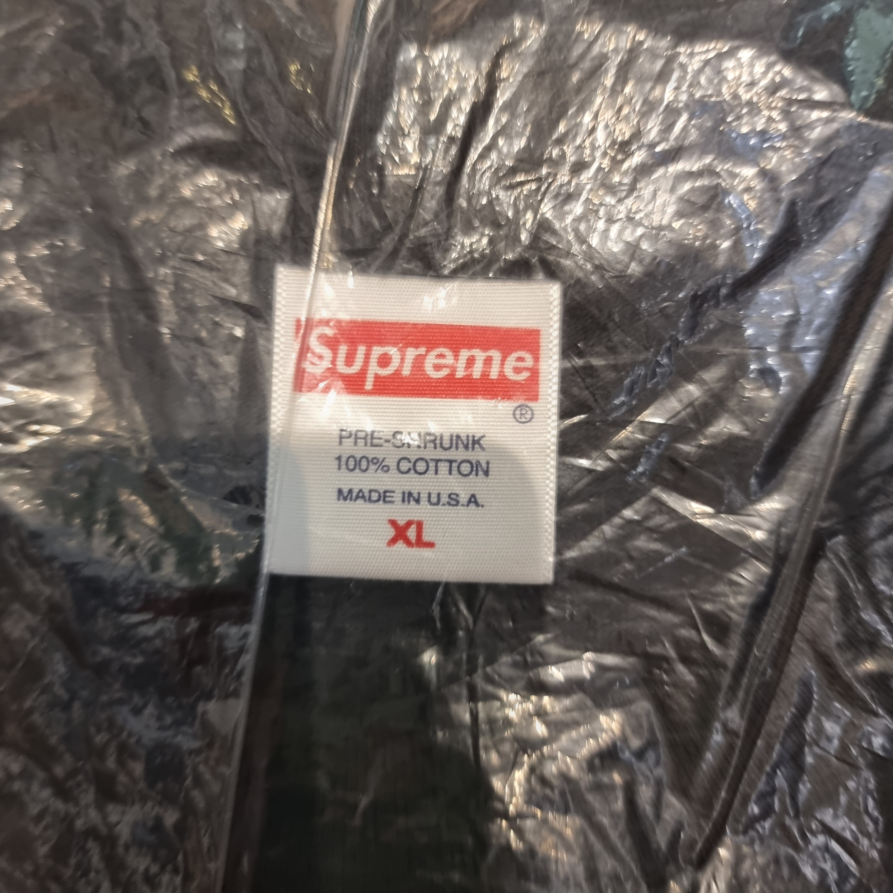 Supreme Spaghetti T-Shirt Black - 21FW 착용 스타일 - 2