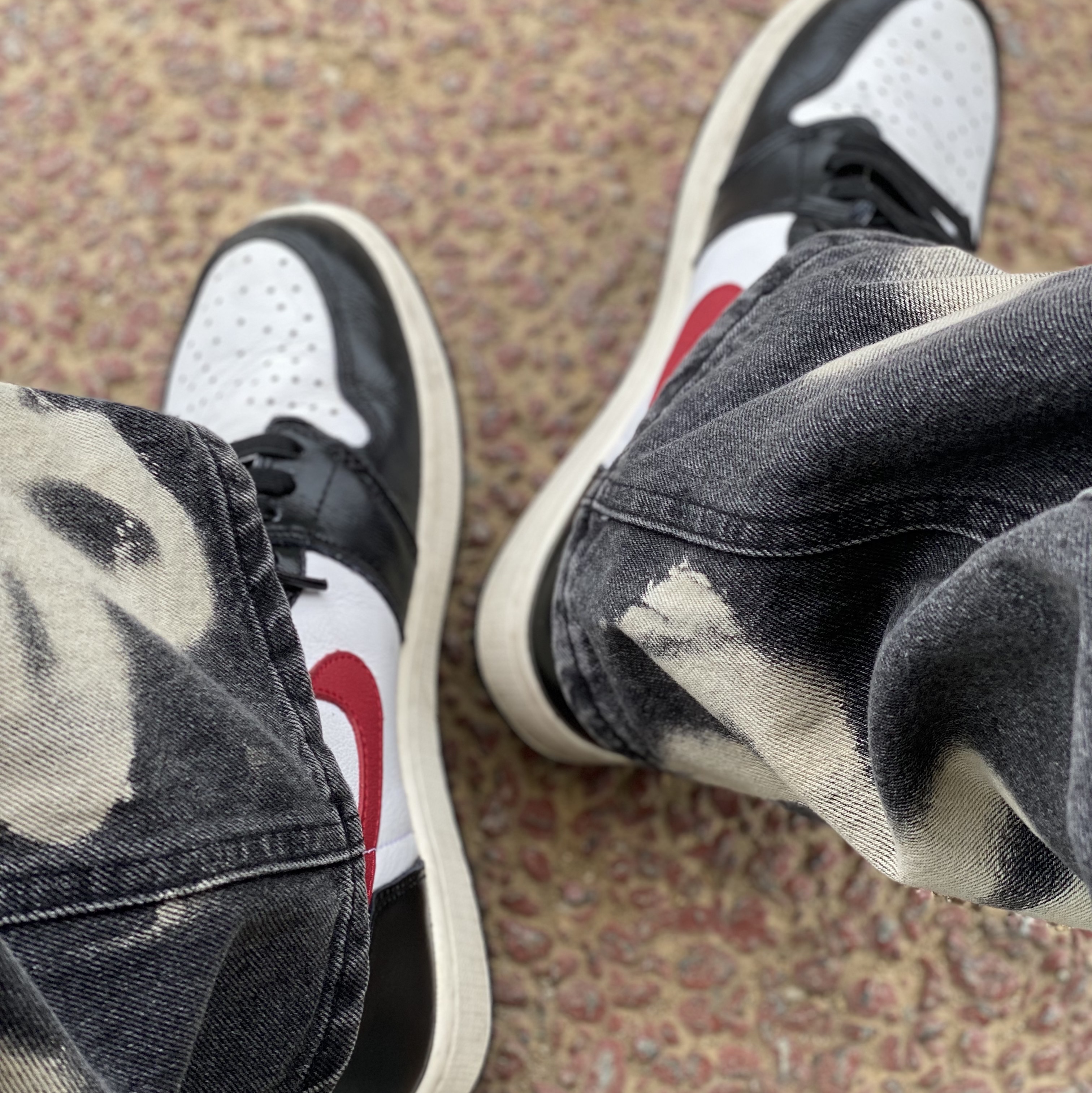 Jordan 1 Retro High OG Gym Red 착용 스타일