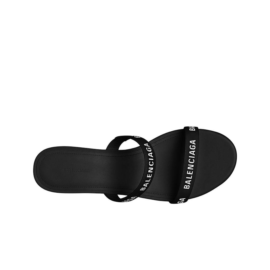 (W) 발렌시아가 라운드 40mm 샌들 블랙((W) Balenciaga Round 40mm Sandal Black) - 2
