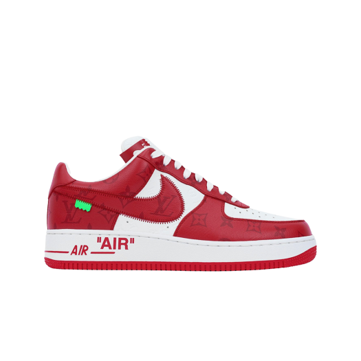 Louis Vuitton x Nike Air Force 1 Low by Virgil Abloh White Comet Red