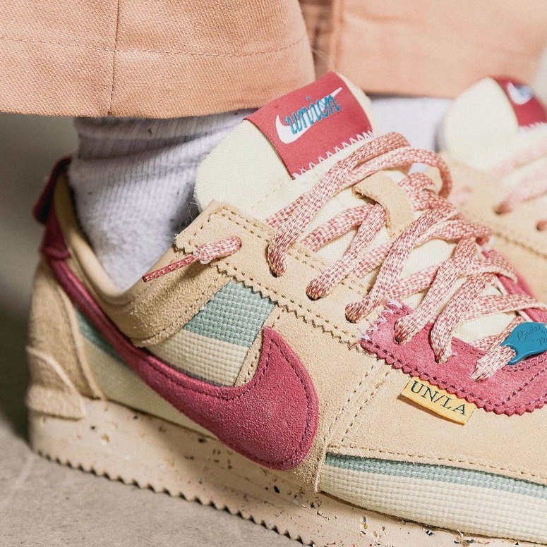 Nike x Union Cortez SP Sesame 착용 스타일 - 2