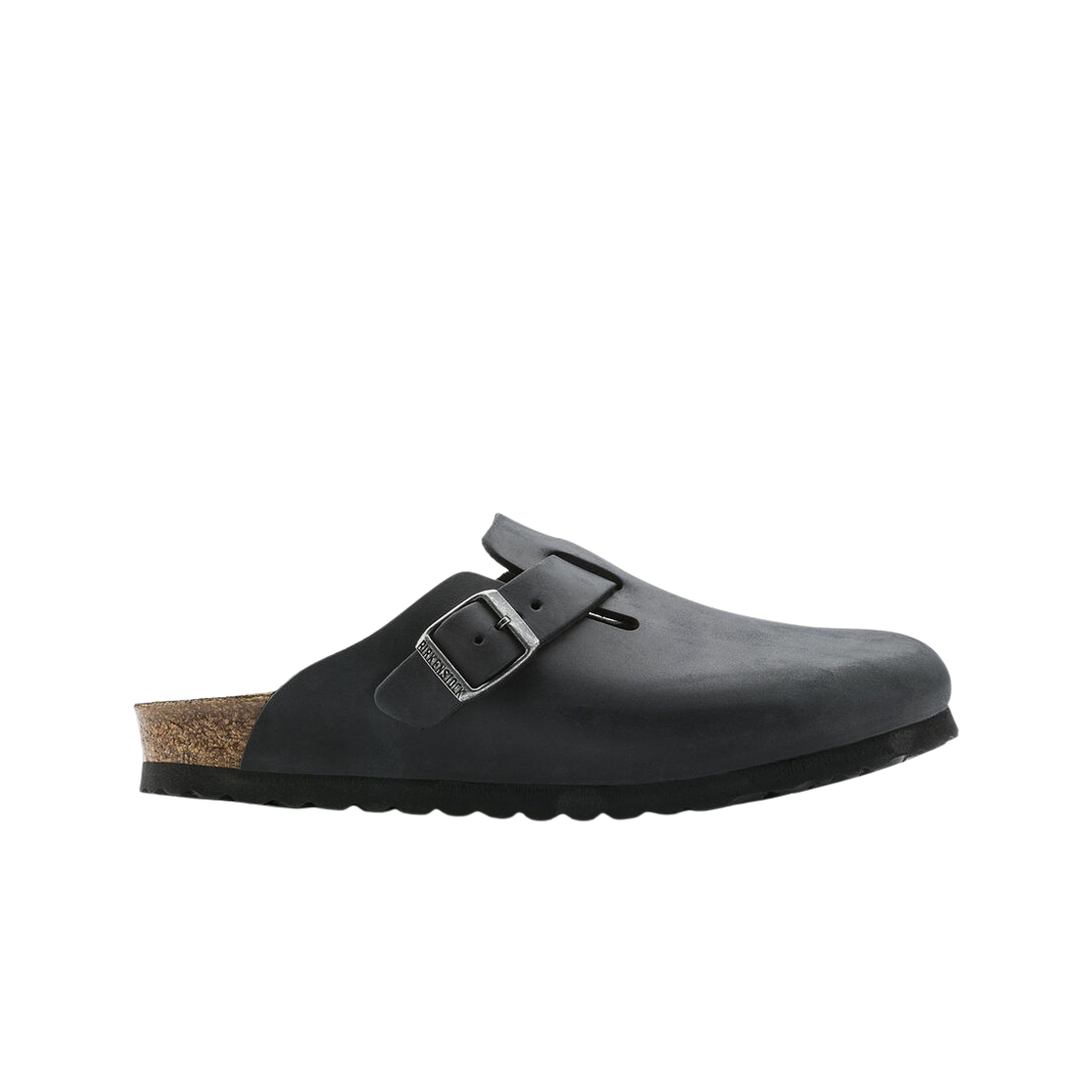 0059461 Birkenstock Boston Oiled Leather Black - Regular