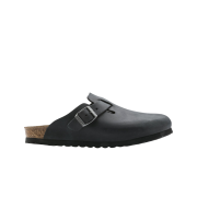 Birkenstock Boston Oiled Leather Black - Regular