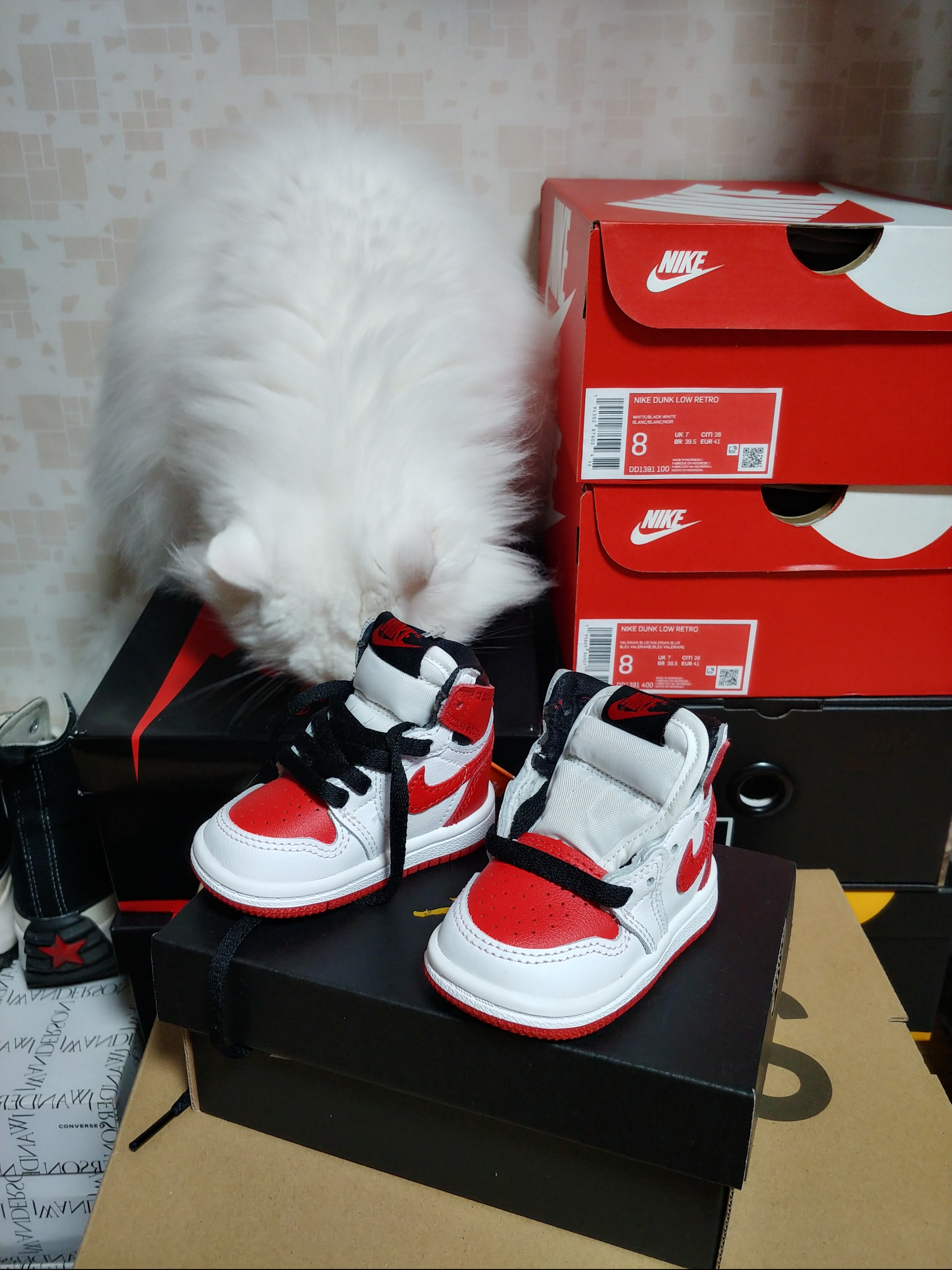 (TD) Jordan 1 Retro High OG Heritage 착용 스타일 - 1