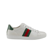 (W) Gucci Ace Leather Sneakers White
