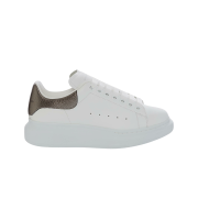 (W) Alexander McQueen Oversized Sneakers White Black Pearl