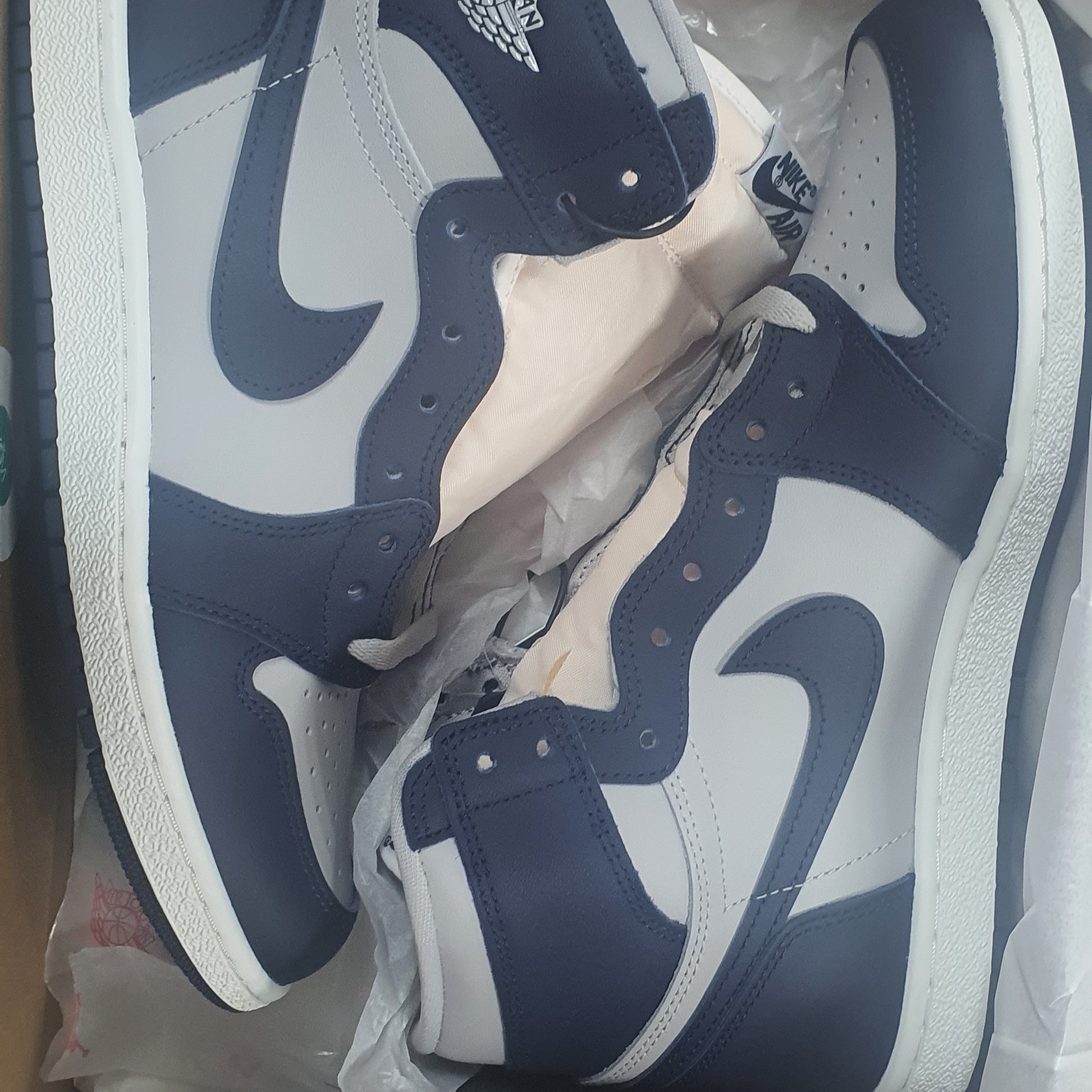 Jordan 1 High 85 College Navy 착용 스타일 - 3