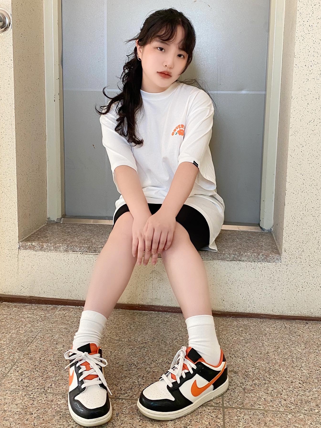 (GS) Nike Dunk Low PRM Halloween, (PS) Nike Dunk Low PRM Halloween 착용 스타일 - 1