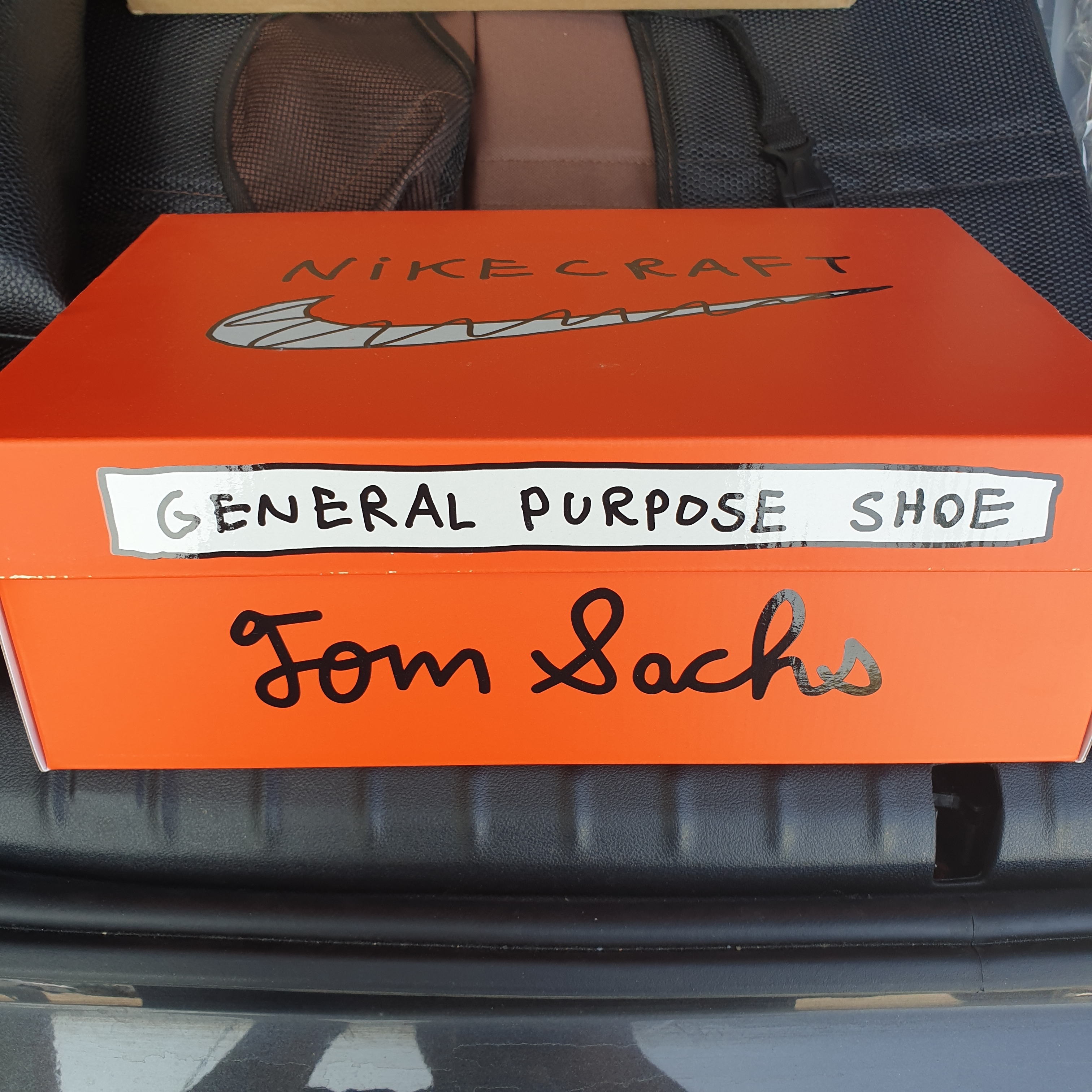 Nike x Tom Sachs General Purpose Shoe Light Cream 착용 스타일 - 1