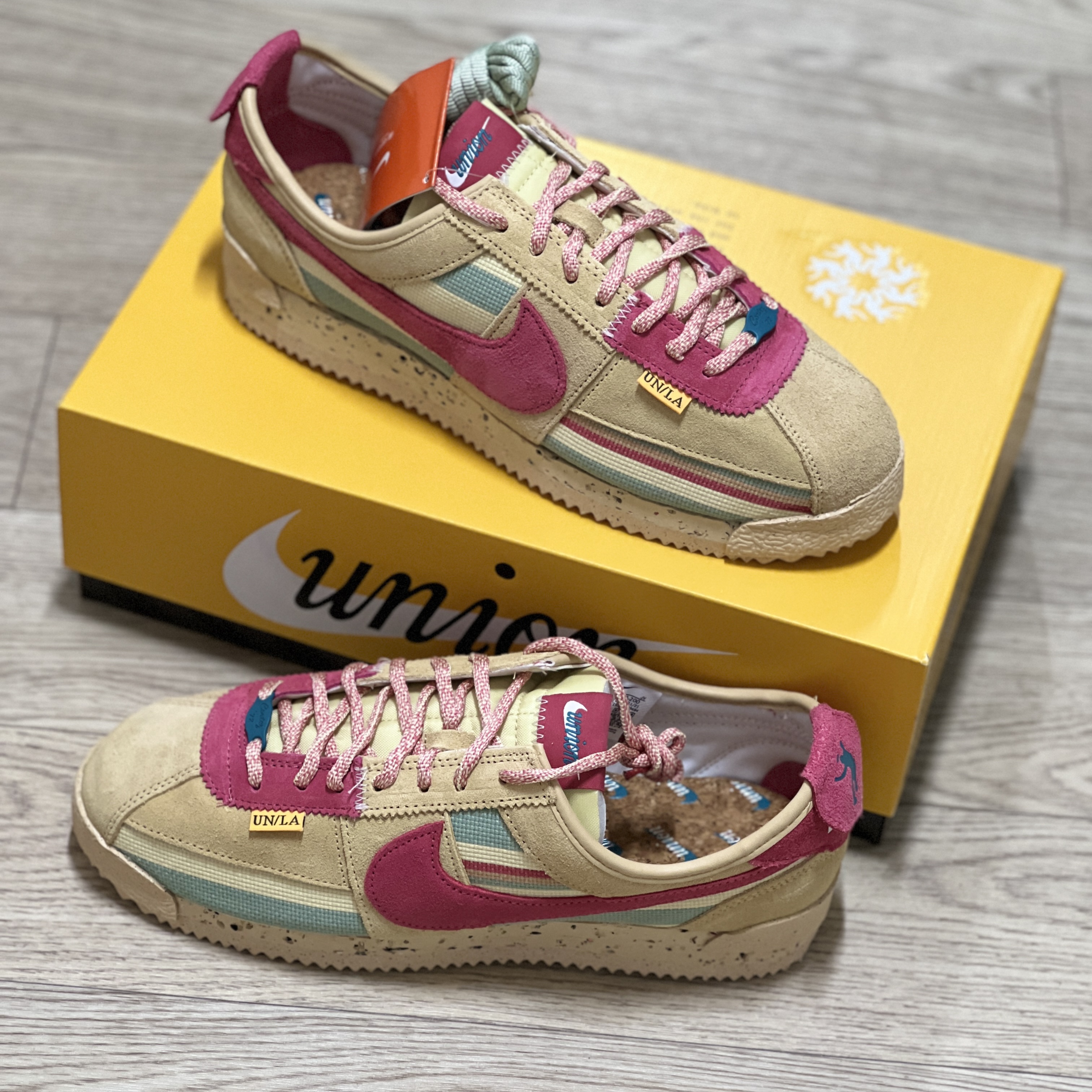 Nike x Union Cortez SP Sesame 착용 스타일 - 3