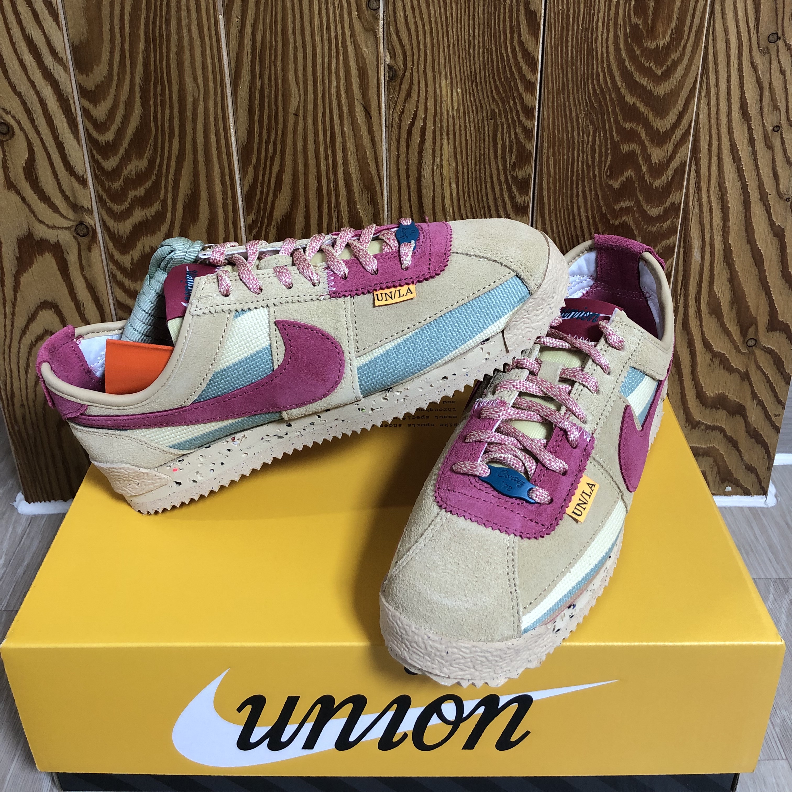 Nike x Union Cortez SP Sesame 착용 스타일