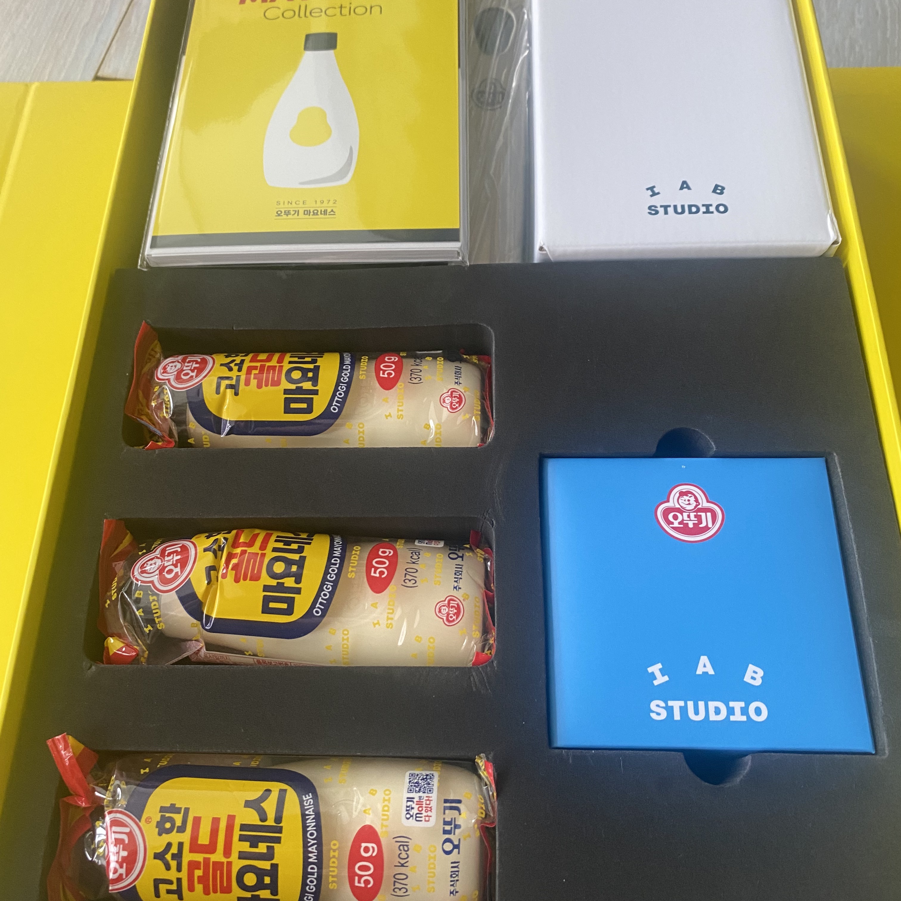 IAB Studio x Ottogi Mayonnaise 50th Anniversary Cooking Kit (Without Mini Mayonnaise) 착용 스타일 - 4