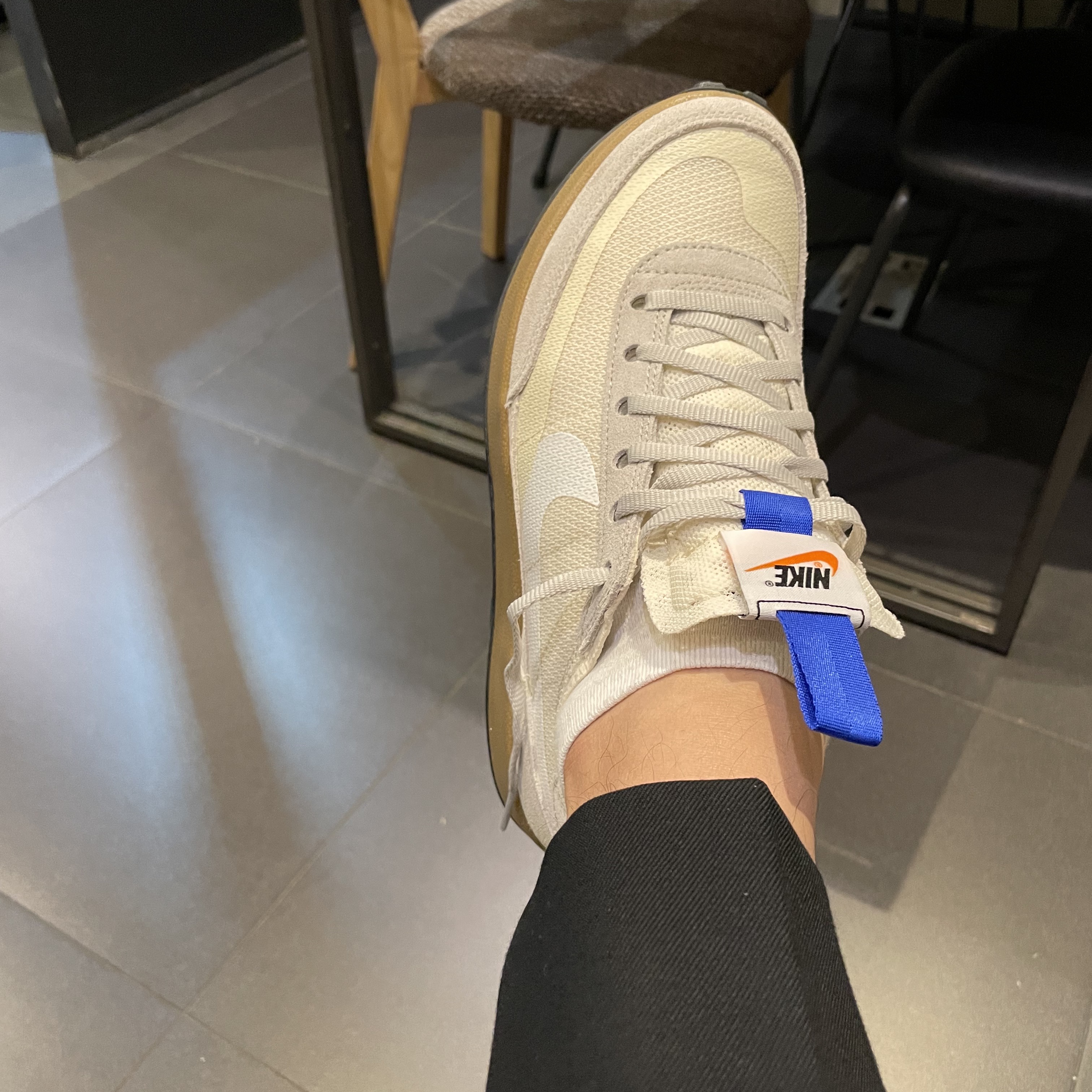 Nike x Tom Sachs General Purpose Shoe Light Cream 착용 스타일 - 3