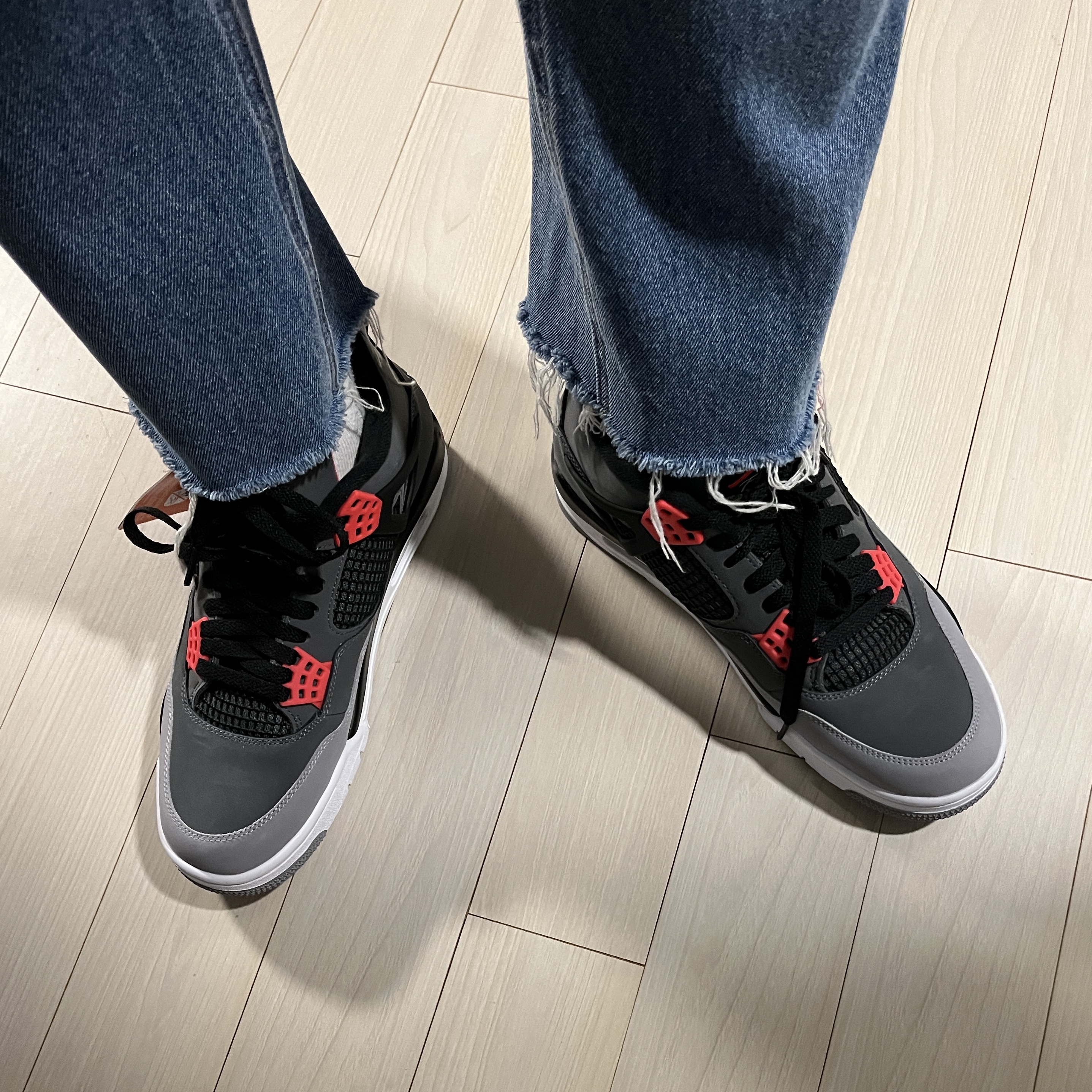 Jordan 4 Retro Infrared 착용 스타일