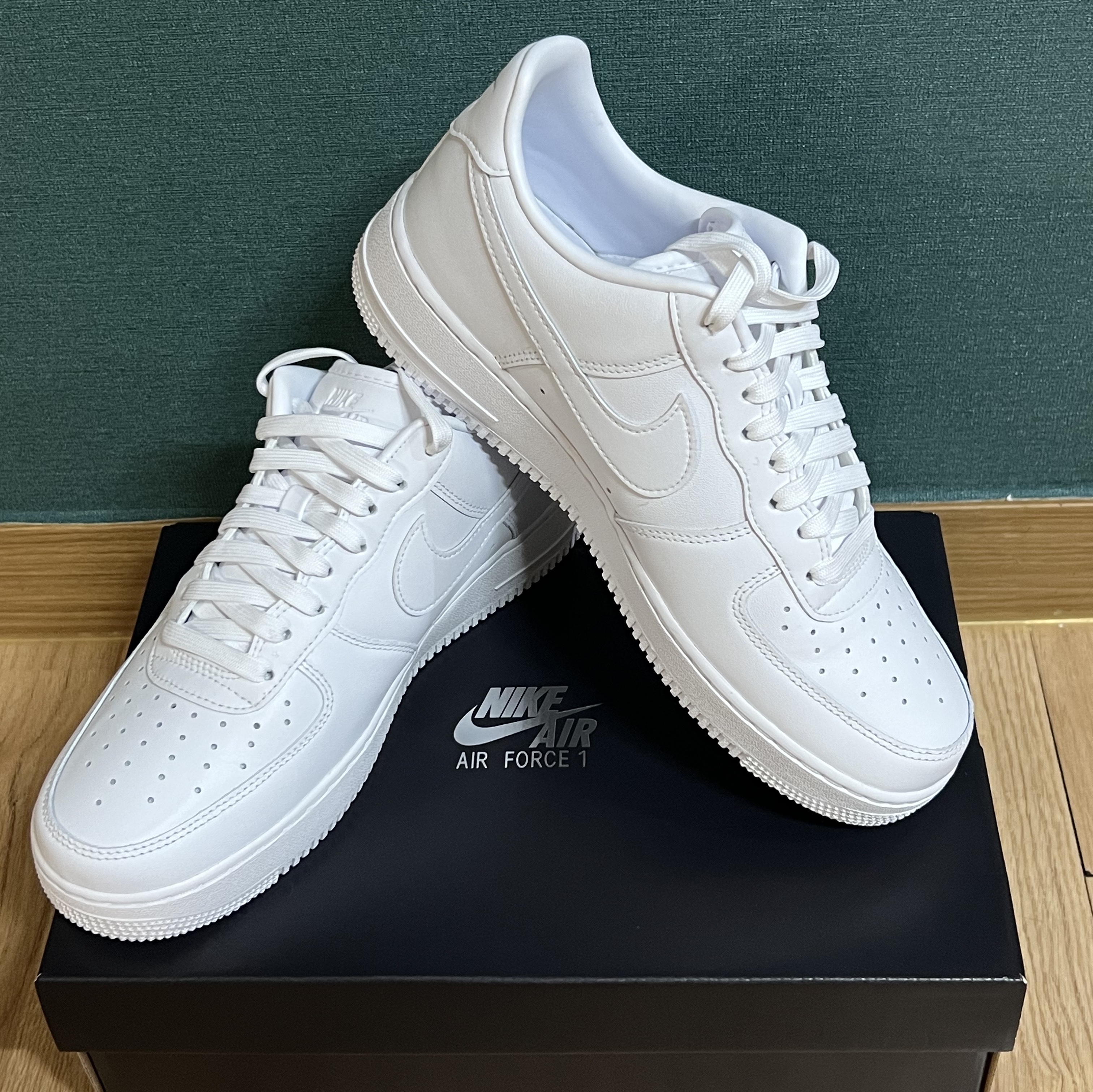 Nike Air Force 1 '07 Fresh White 착용 스타일