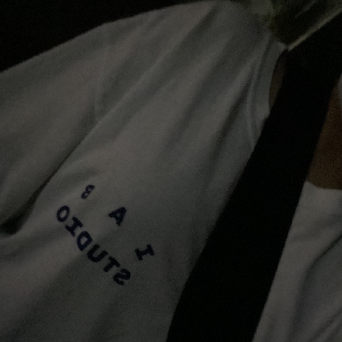 IAB Studio T-Shirt White 착용 스타일 - 1