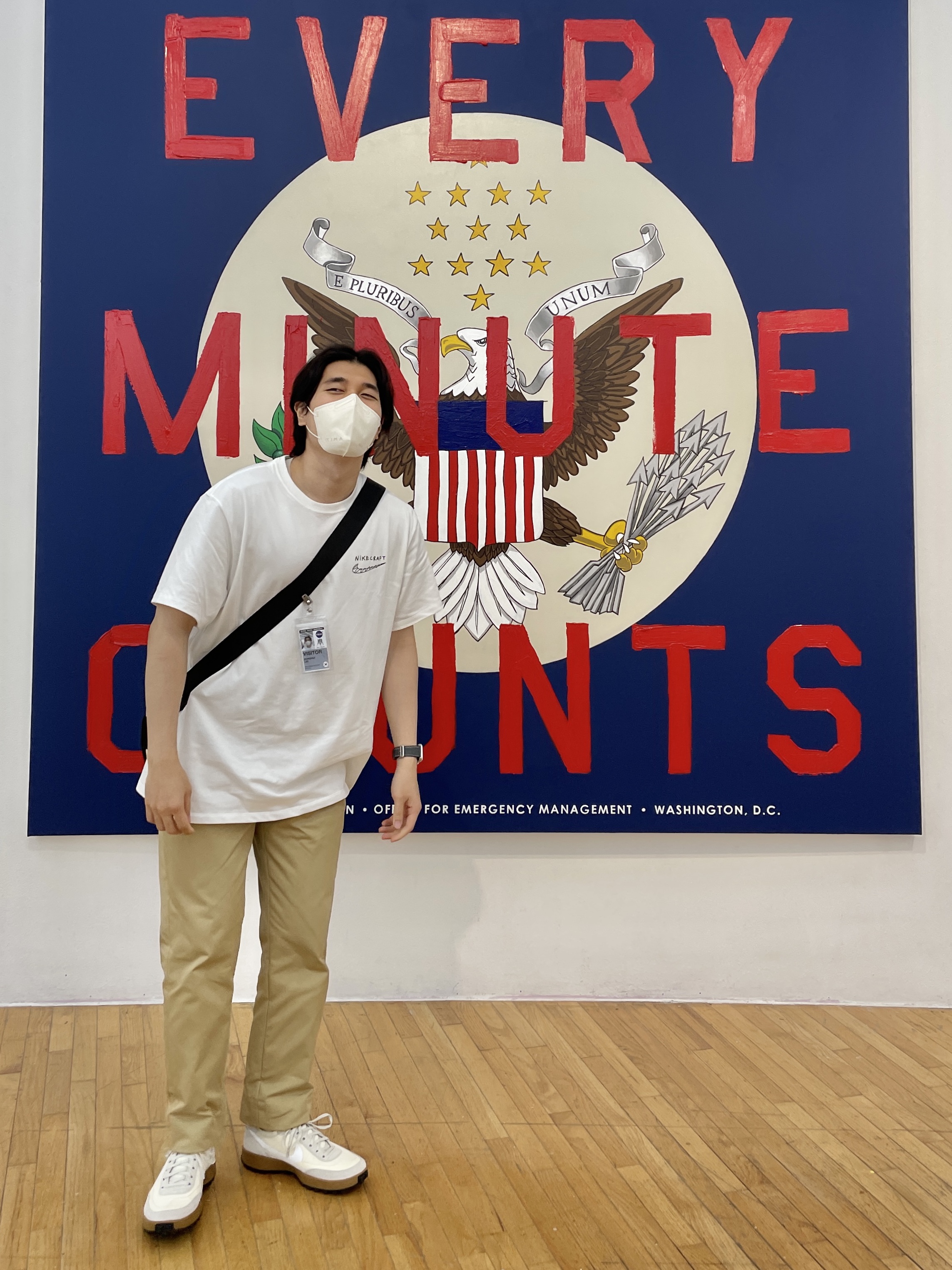 Nike x Tom Sachs Nikecraft Studio T-Shirt White, Nike x Tom Sachs General Purpose Shoe Light Cream 착용 스타일 - 2
