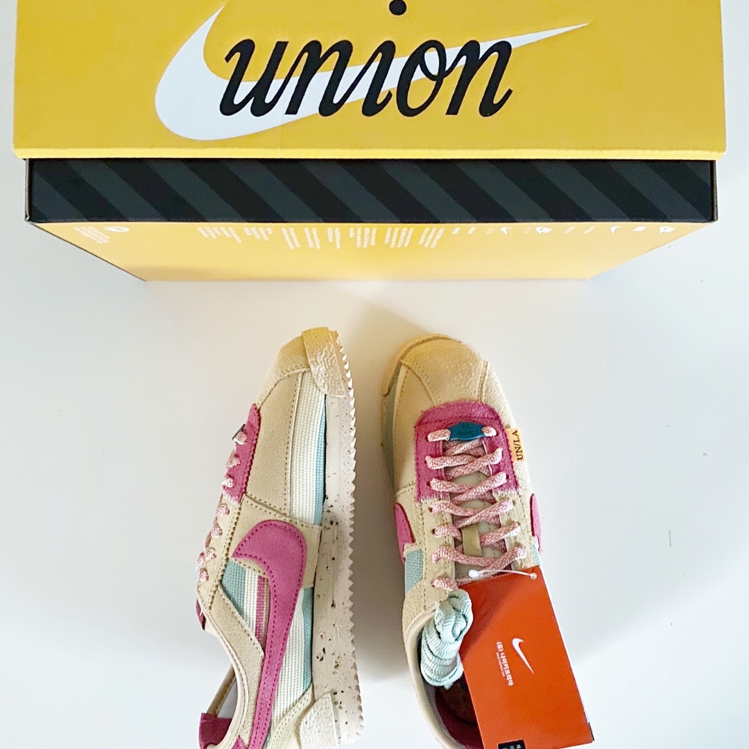 Nike x Union Cortez SP Sesame 착용 스타일 - 2
